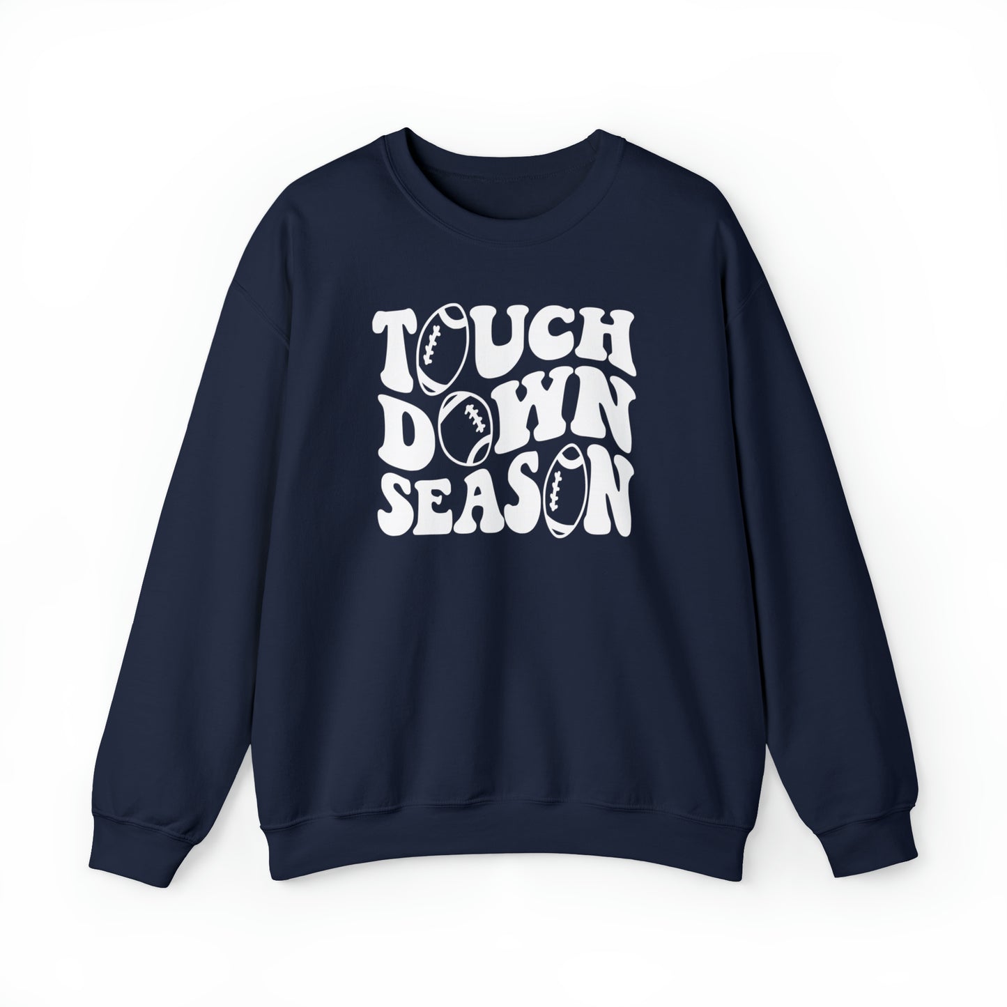 Touch Down Season Heavy Blend™ Crewneck Sweatshirt