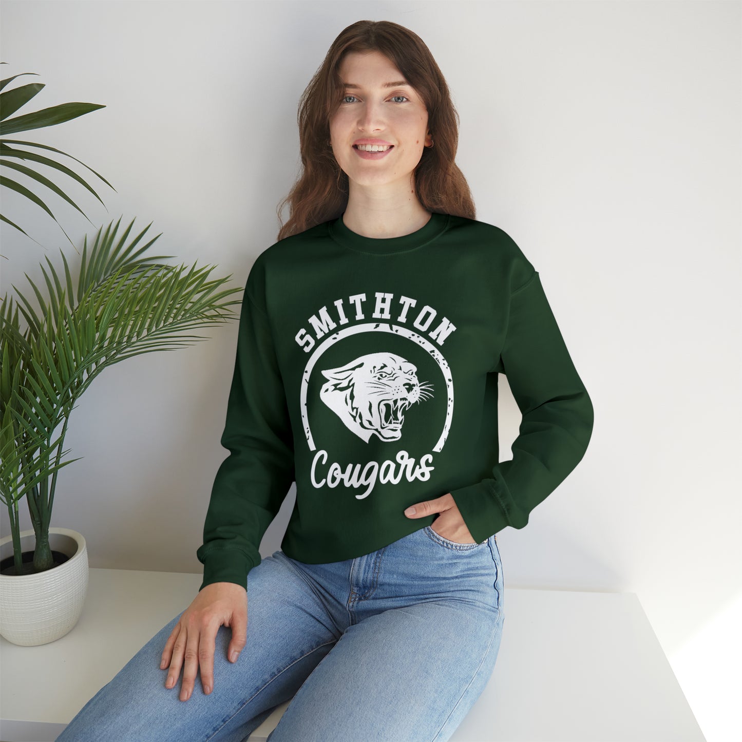 Smithton Cougars Heavyweight Crewneck Sweatshirt