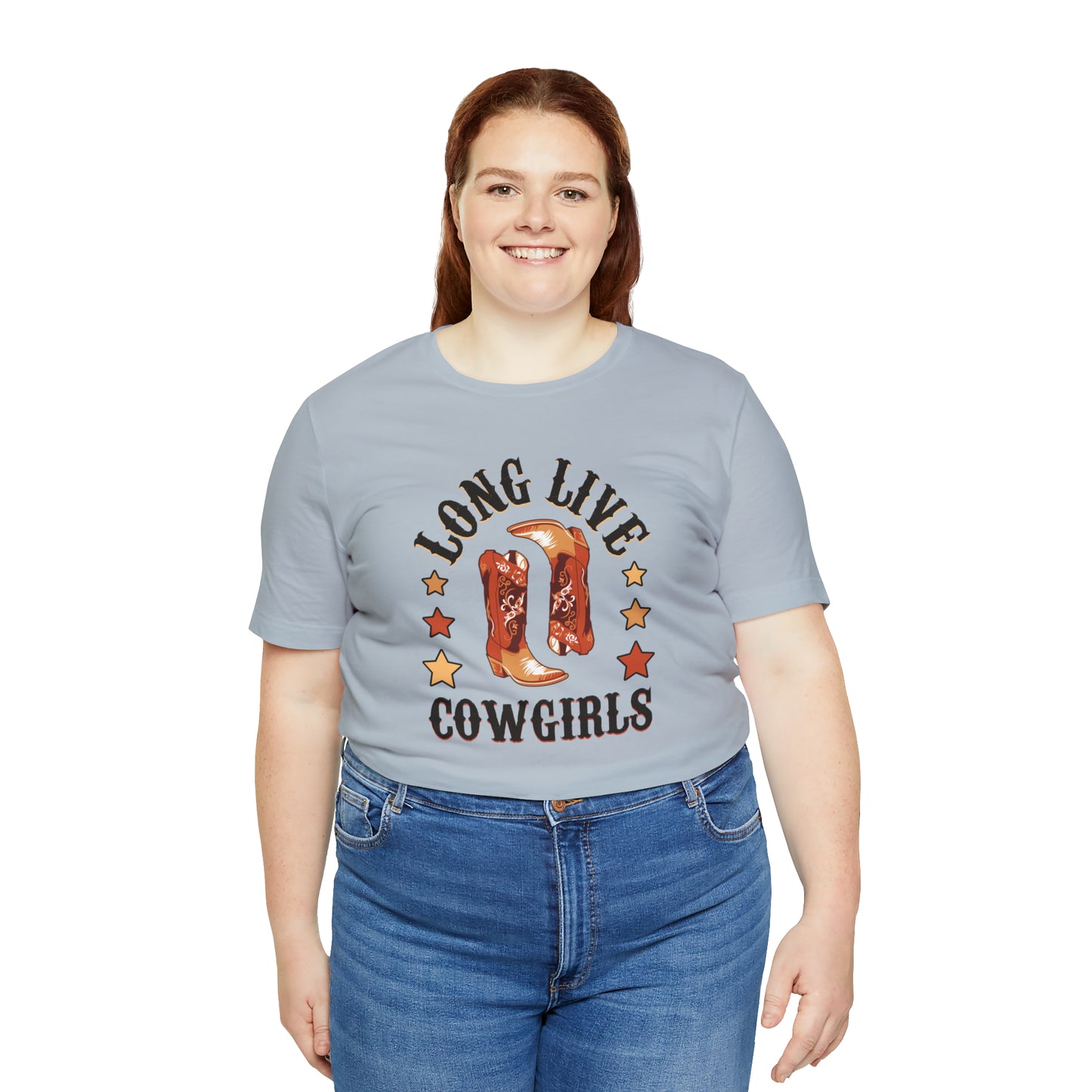 "Long Live Cowgirls" Unisex Jersey Short Sleeve Tee