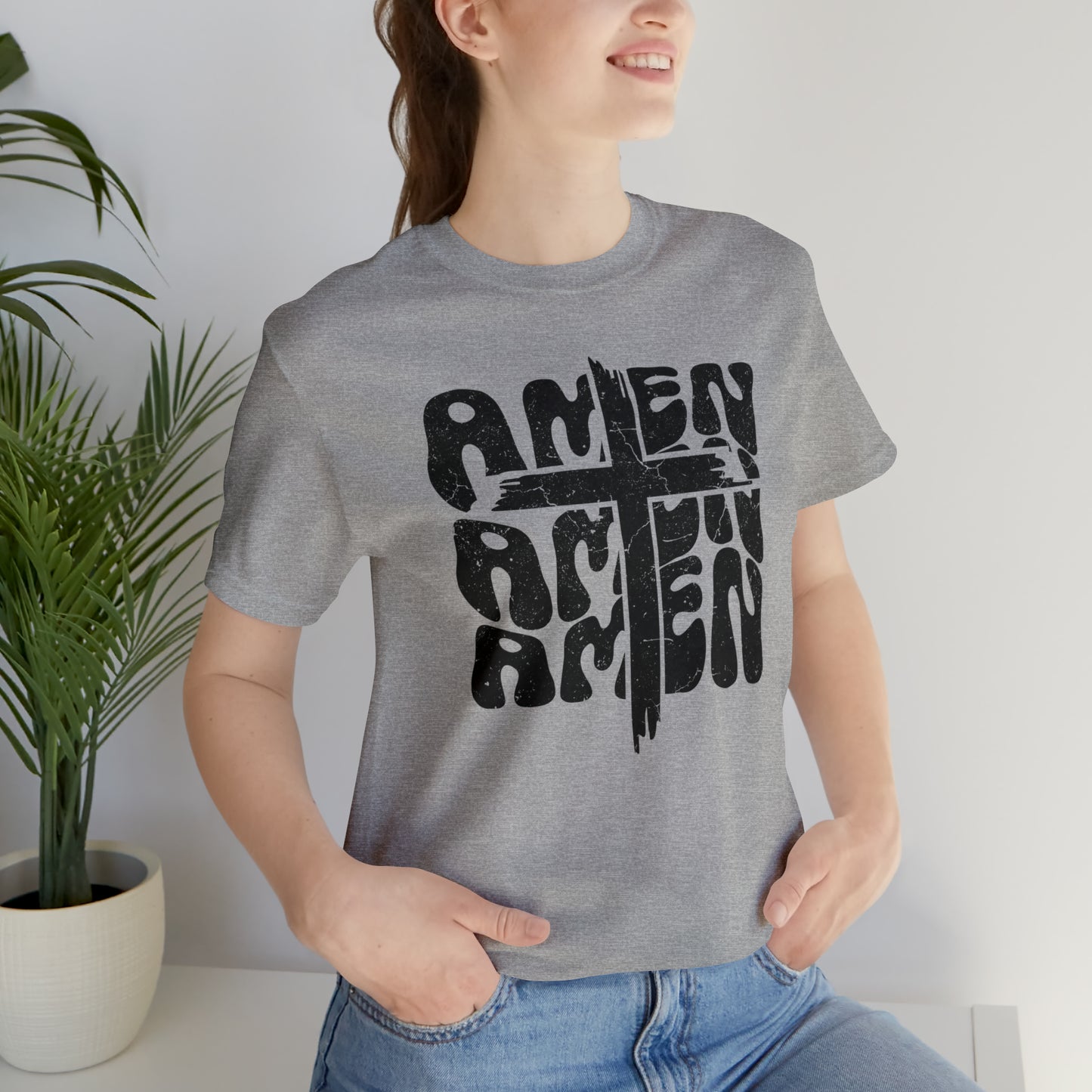 Amen Amen Amen with Cross T-Shirt