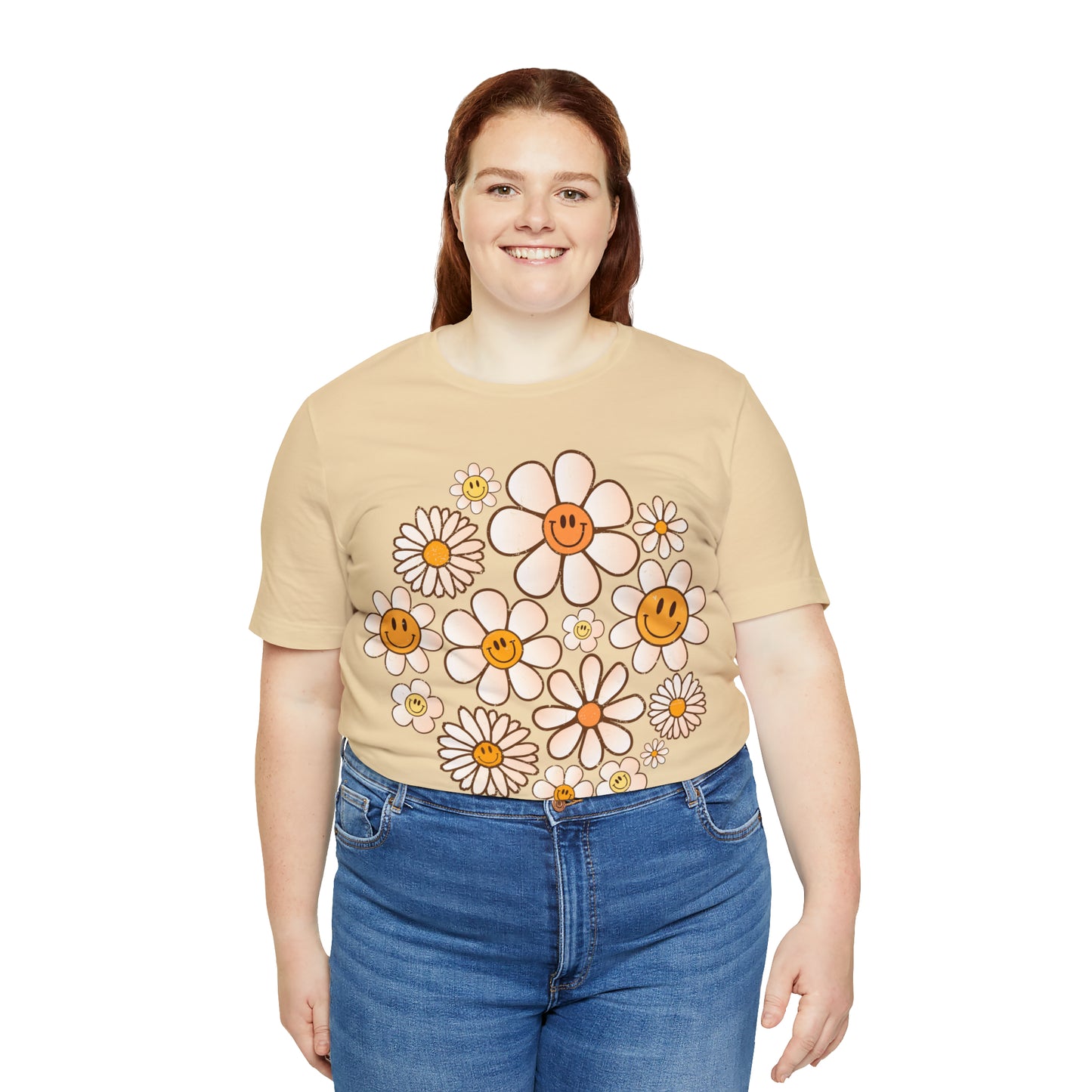 Distressed Smiling Daisies T-Shirt