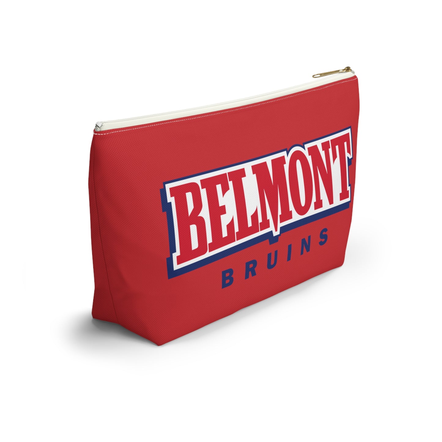 Belmont Bruins Logo Accessory Pouch w T-bottom