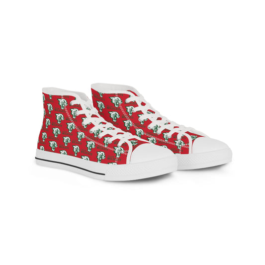 Salem Wildcat Men's High Top Sneakers - Red