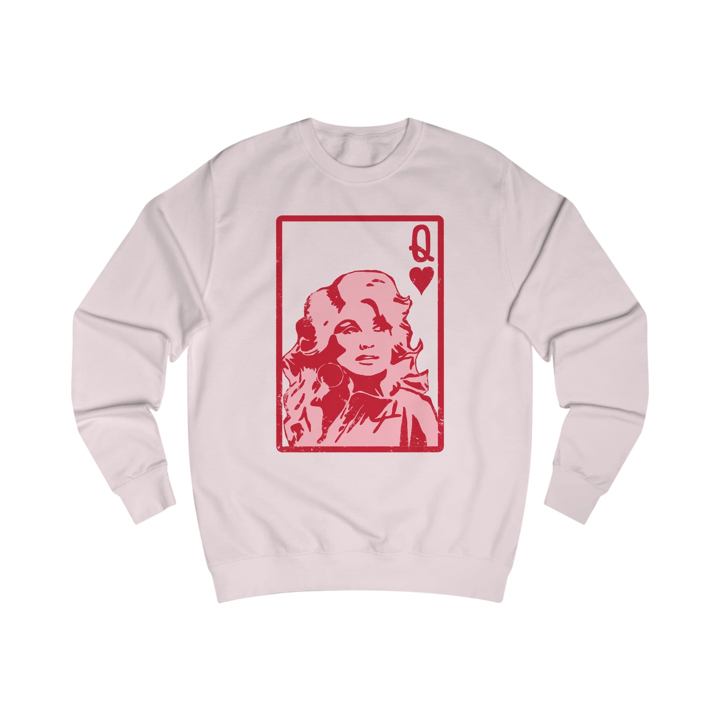 Dolly Queen of Hearts Valentine Unisex Heavy Blend™ Crewneck Sweatshirt