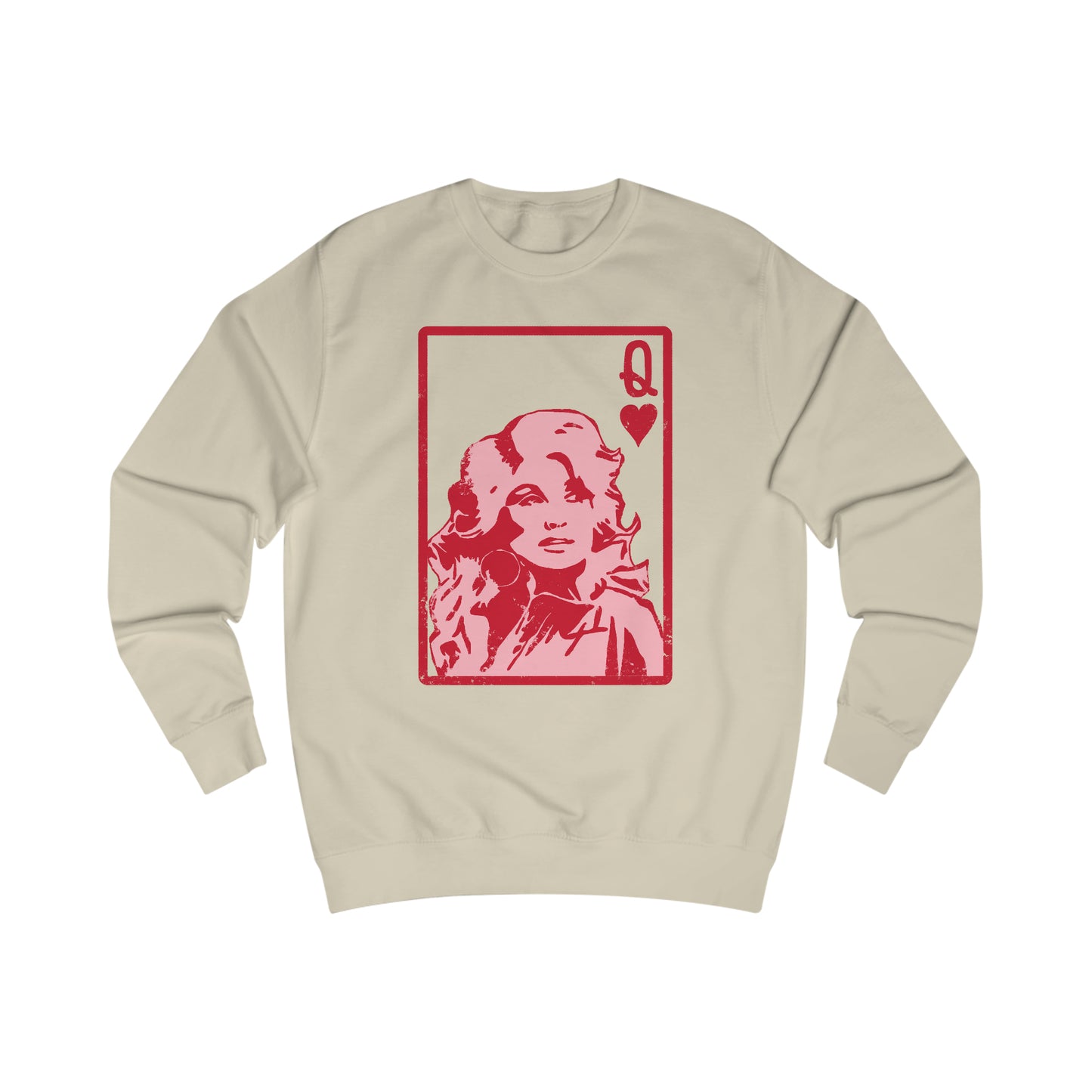 Dolly Queen of Hearts Valentine Unisex Heavy Blend™ Crewneck Sweatshirt