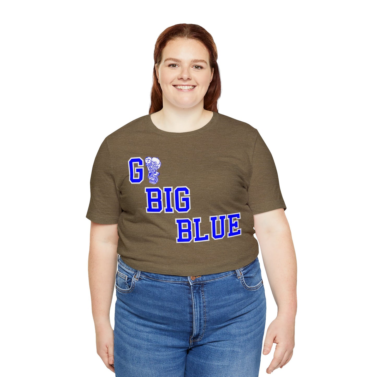 Go Big Blue Freeburg Midgets Bella Jersey Short Sleeve Tee (Unisex)