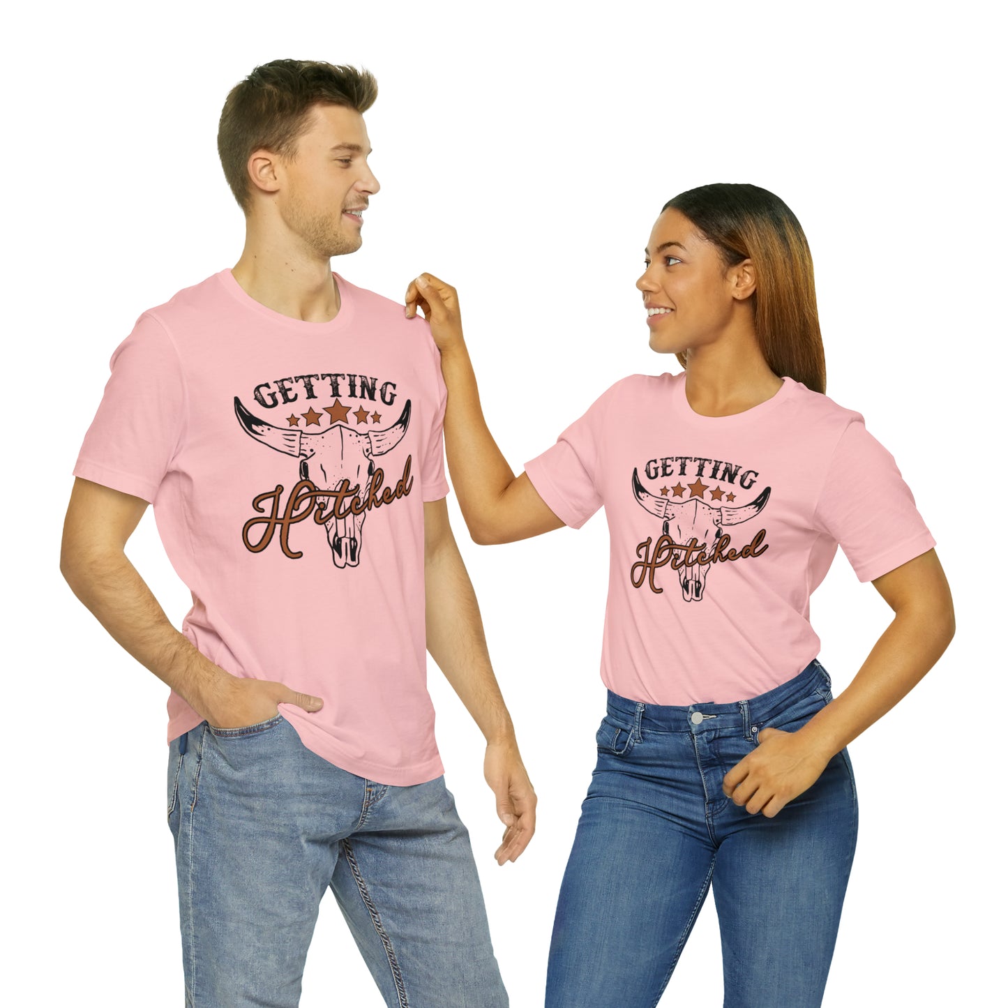 Vintage Getting Hitched Bride T-Shirt