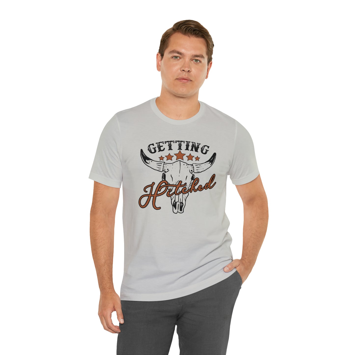 Vintage Getting Hitched Bride T-Shirt