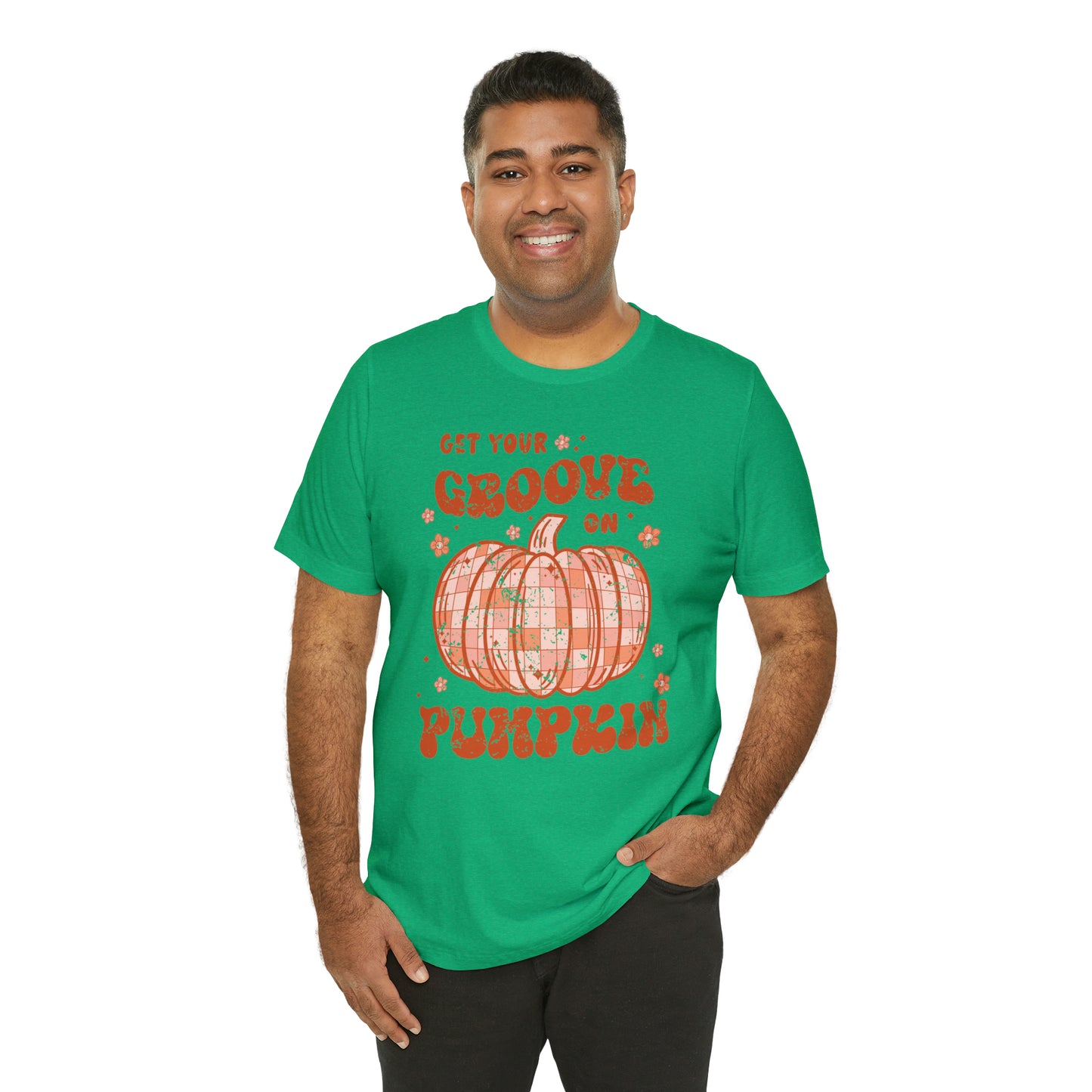 Halloween/ Fall Get Your Groove On Pumpkin  T-Shirt