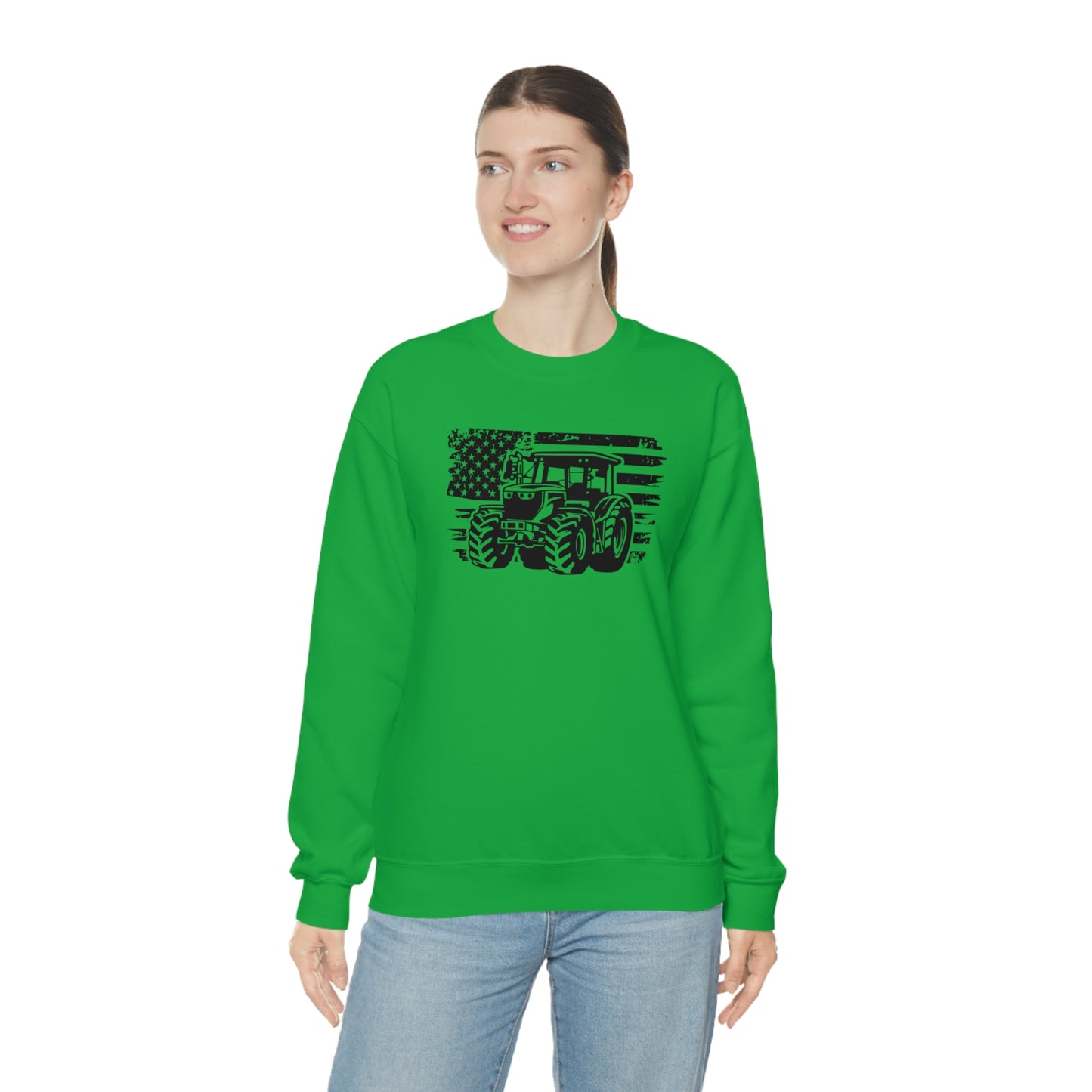 "American Tractor" - Unisex Heavy Blend™ Crewneck Sweatshirt