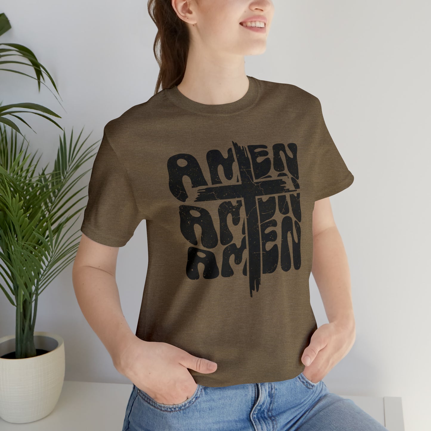 Amen Amen Amen with Cross T-Shirt