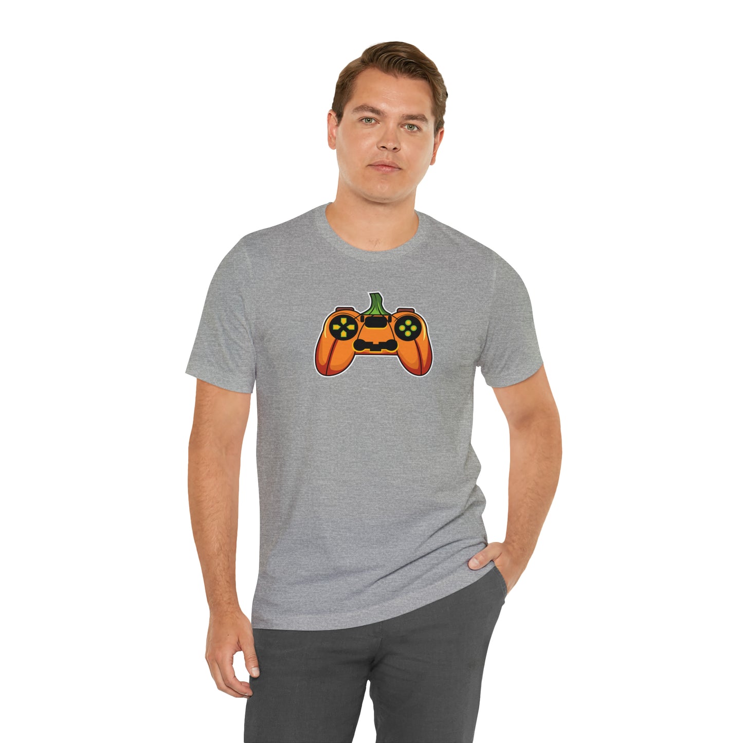 Halloween Pumpkin Gaming Jack-O-Lantern T-Shirt