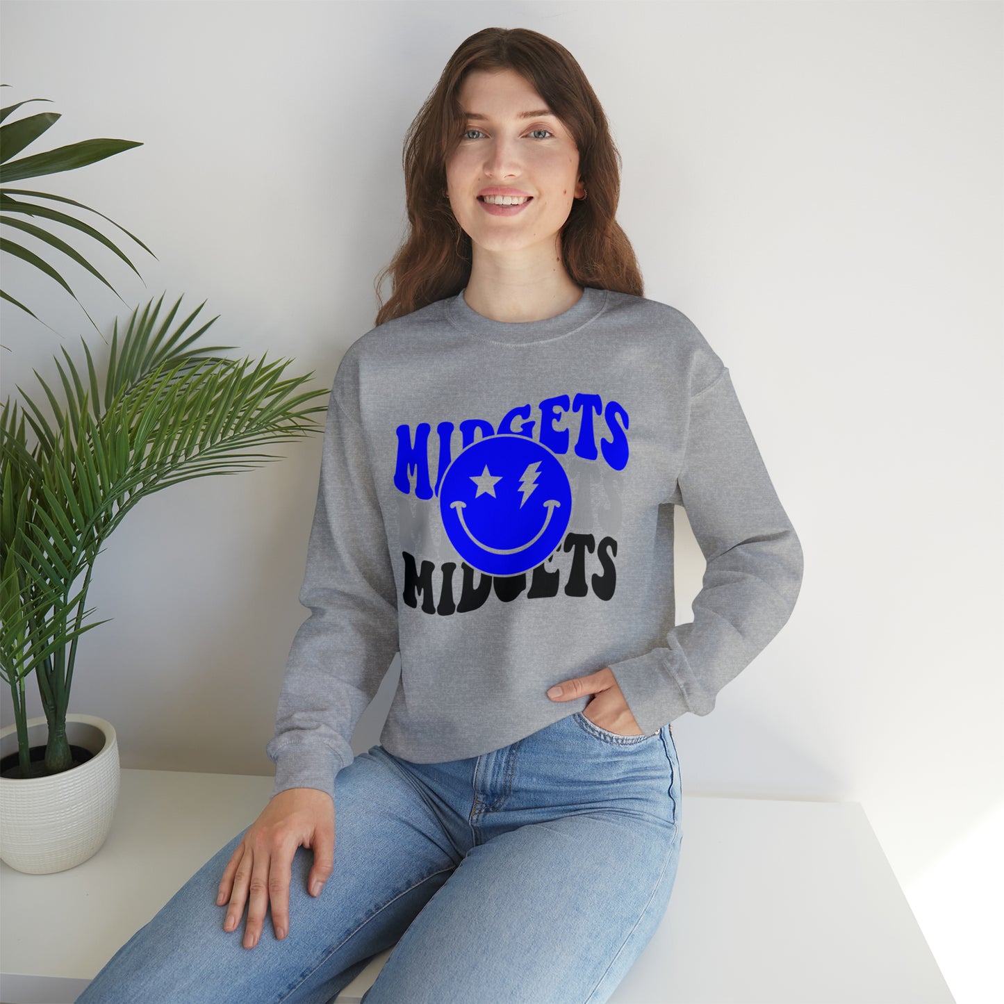 Midget Lightning Unisex Heavy Blend™ Crewneck Sweatshirt