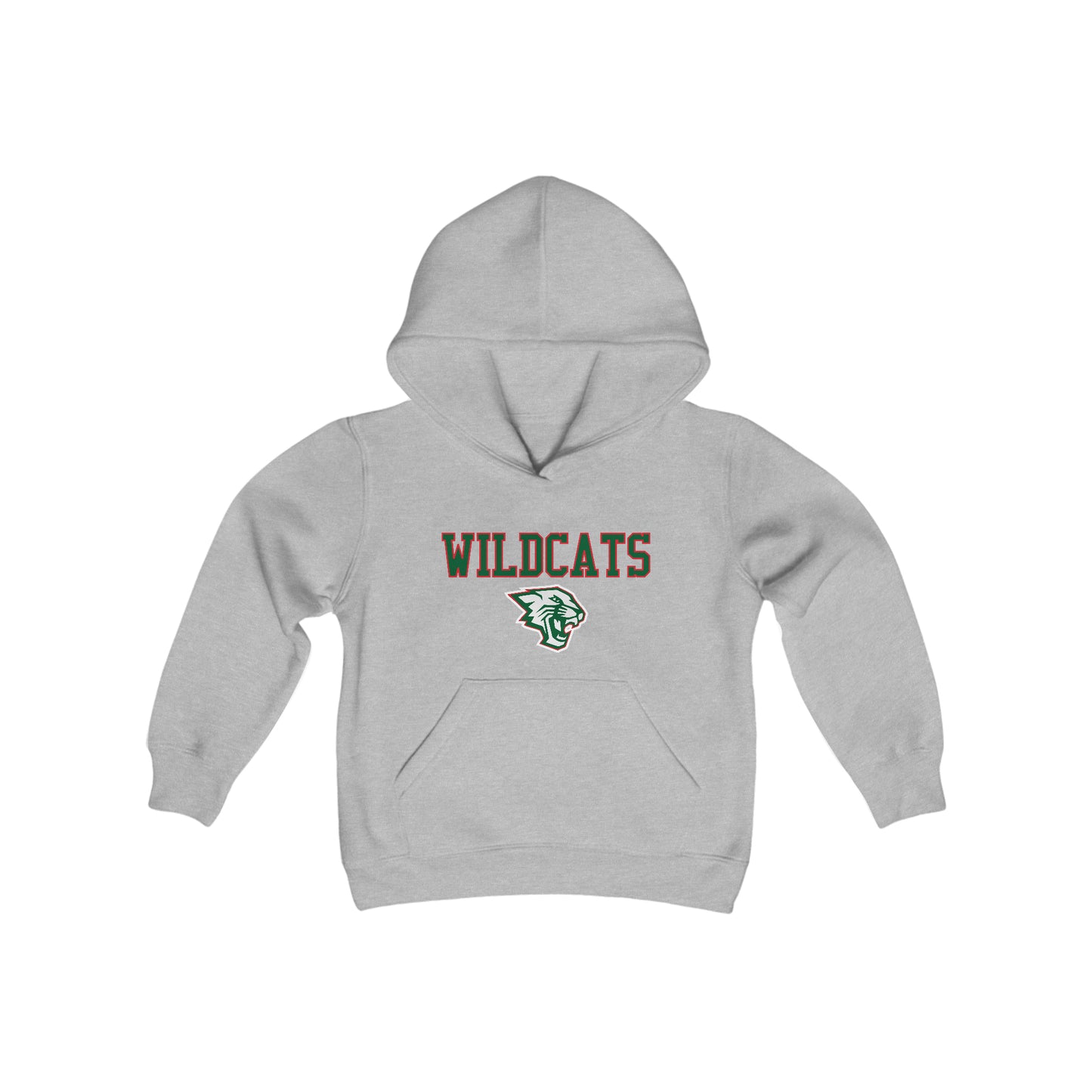 Salem Wildcats Youth Heavy Blend Hooded Sweatshirt