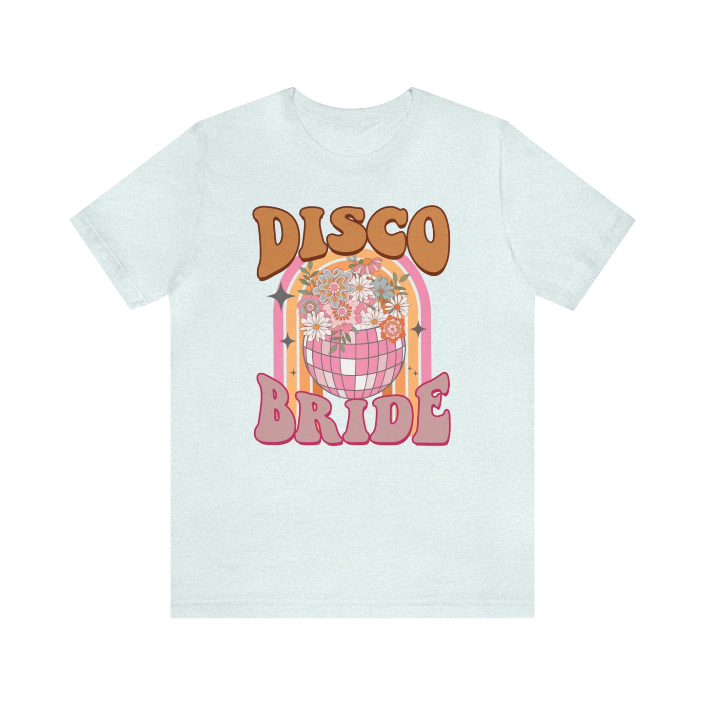 Retro Disco Bride Mirror Ball T-Shirt