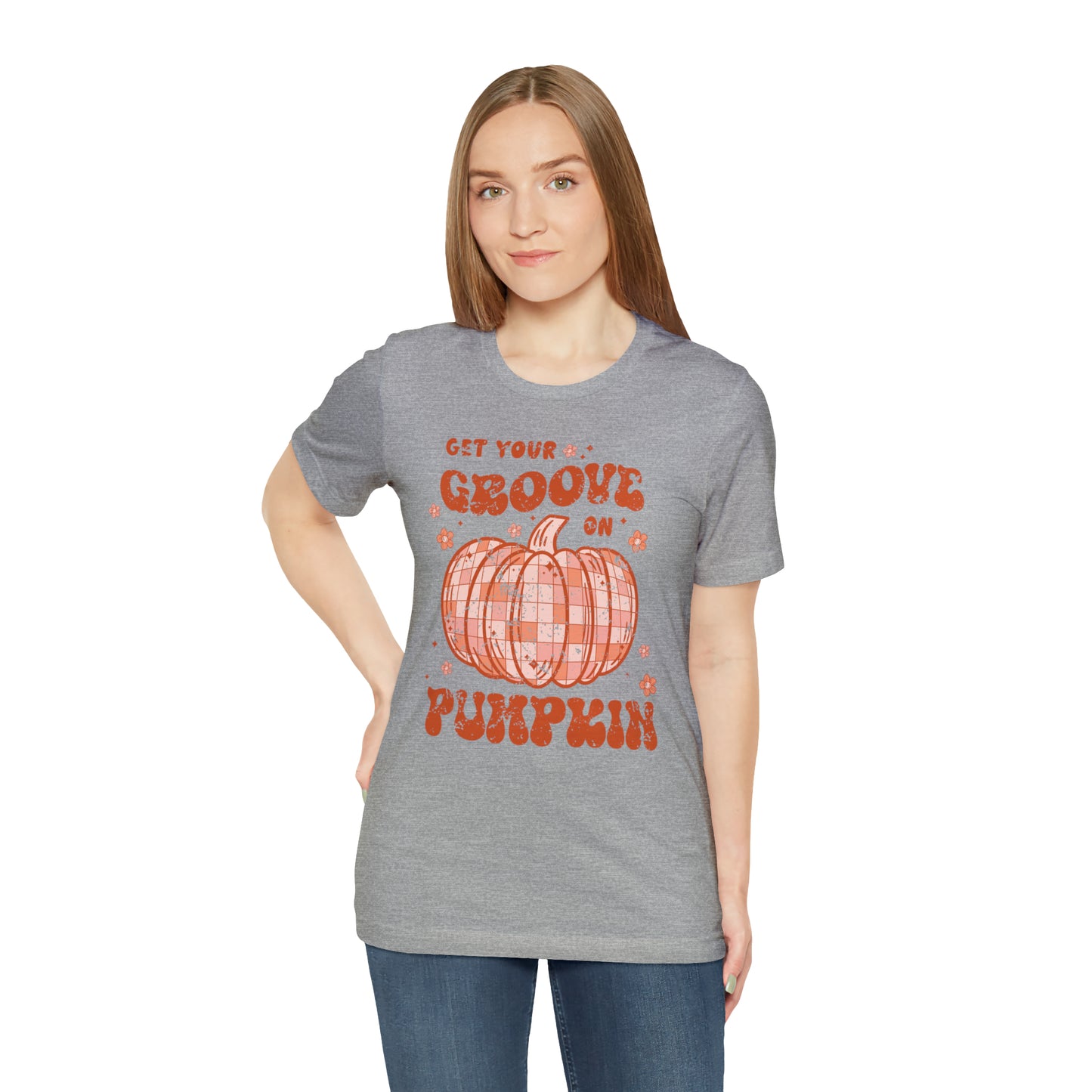 Halloween/ Fall Get Your Groove On Pumpkin  T-Shirt