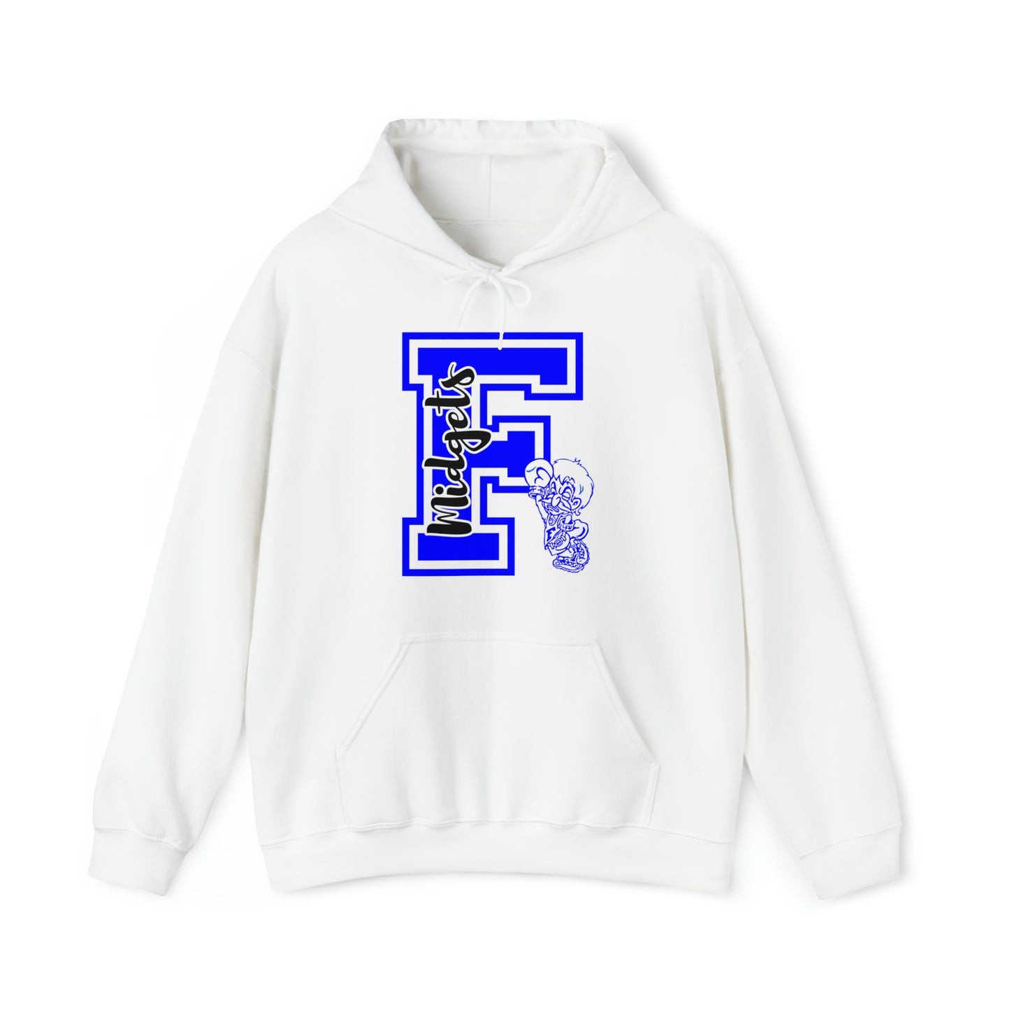 Give Me an F - Freeburg Midgets Logo Design Hooded Sweatshirt