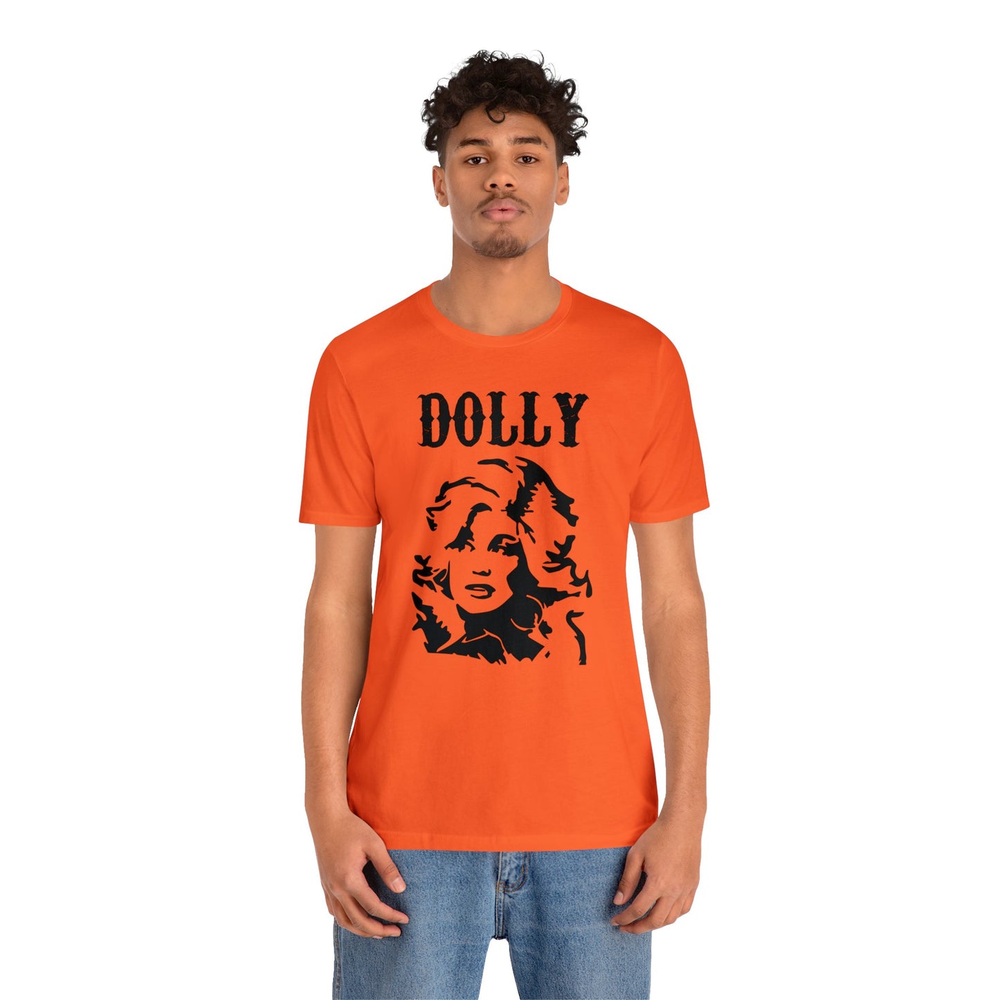 Dolly Portrait Bella Jersey Short Sleeve Tee (Unisex)