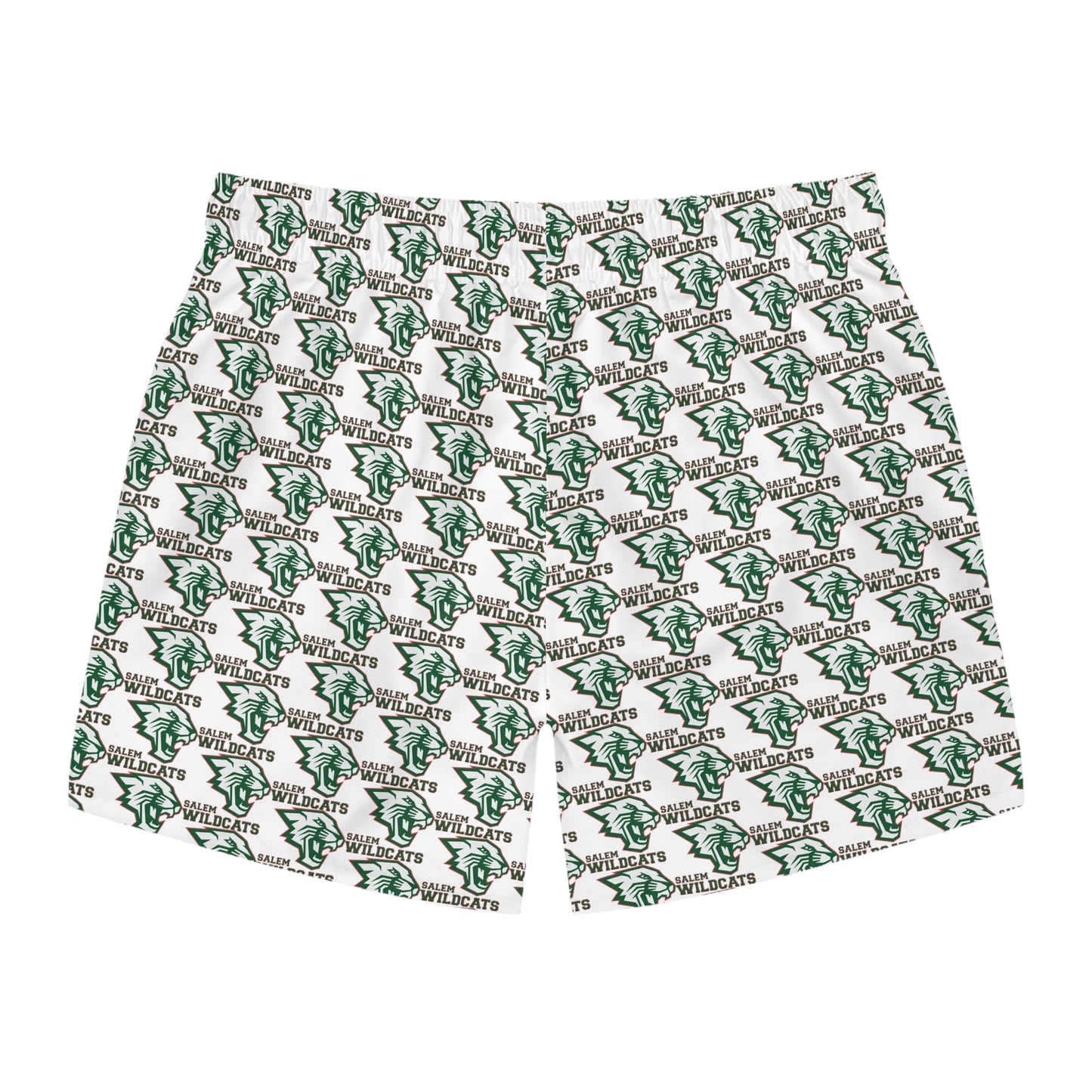 Salem Wildcats Swim Trunks - White