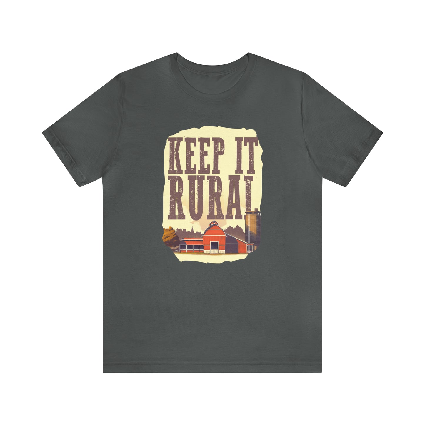 "Keep It Rural" Unisex Jersey Short Sleeve Tee