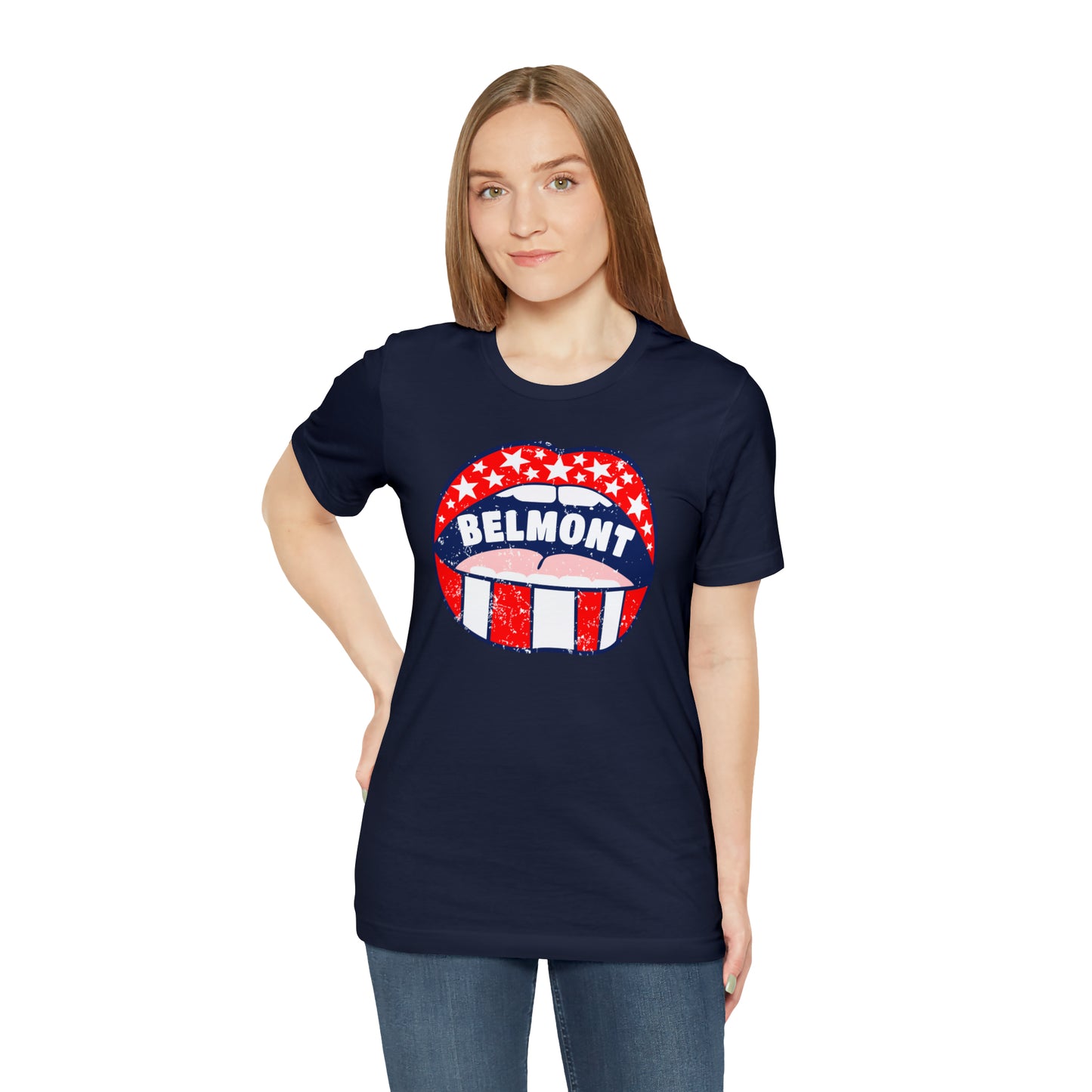 Belmont University Lips T-Shirt