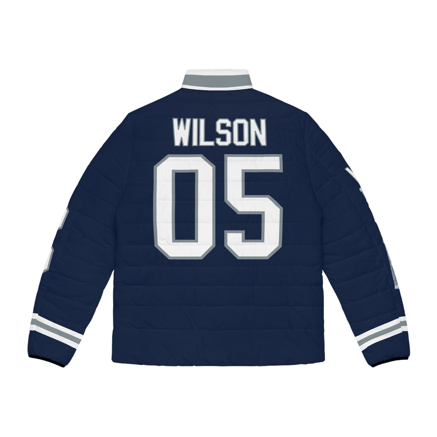 Wilson 05 Custom Dallas Game Day Men's Puffer Coat/ Jacket