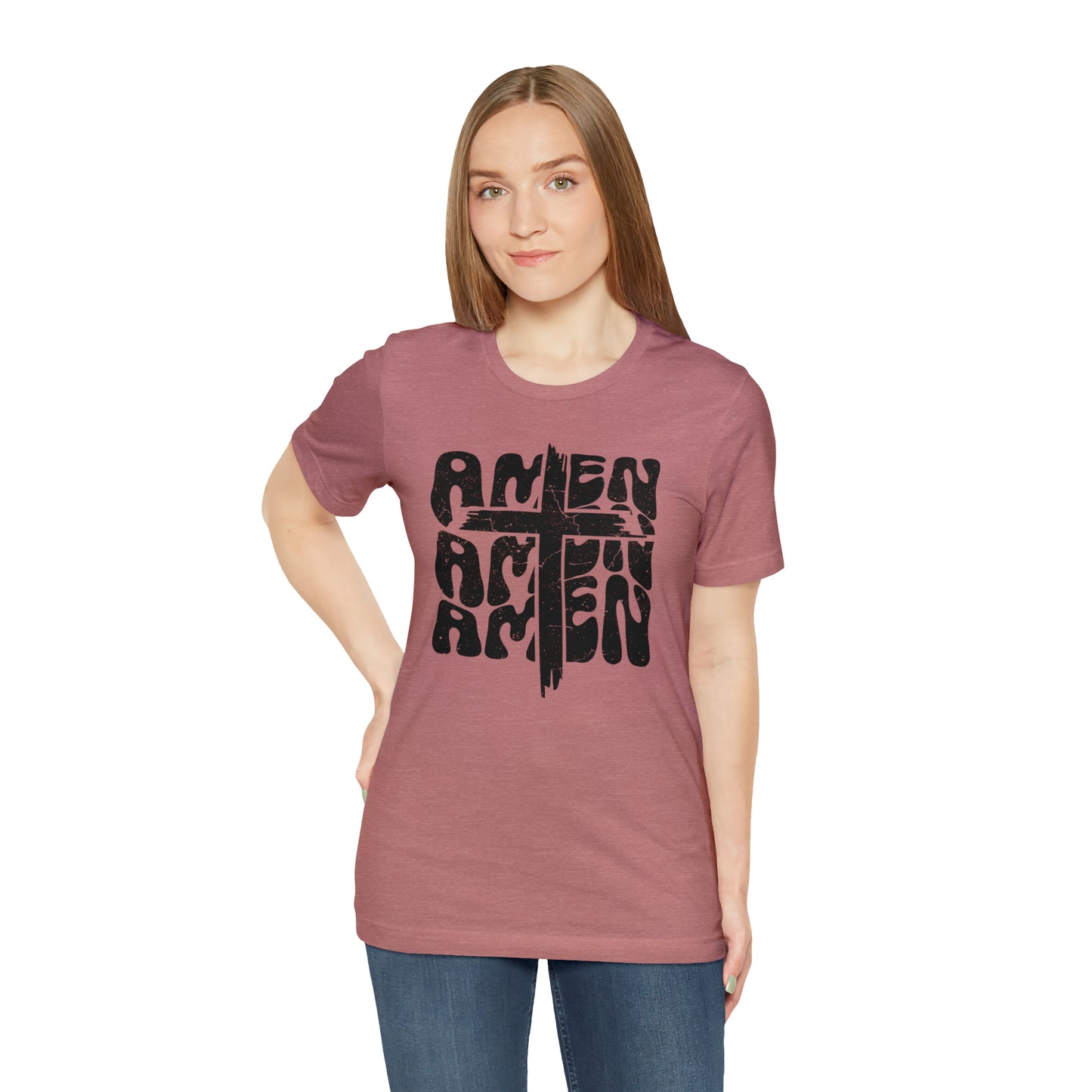 Amen Amen Amen with Cross T-Shirt