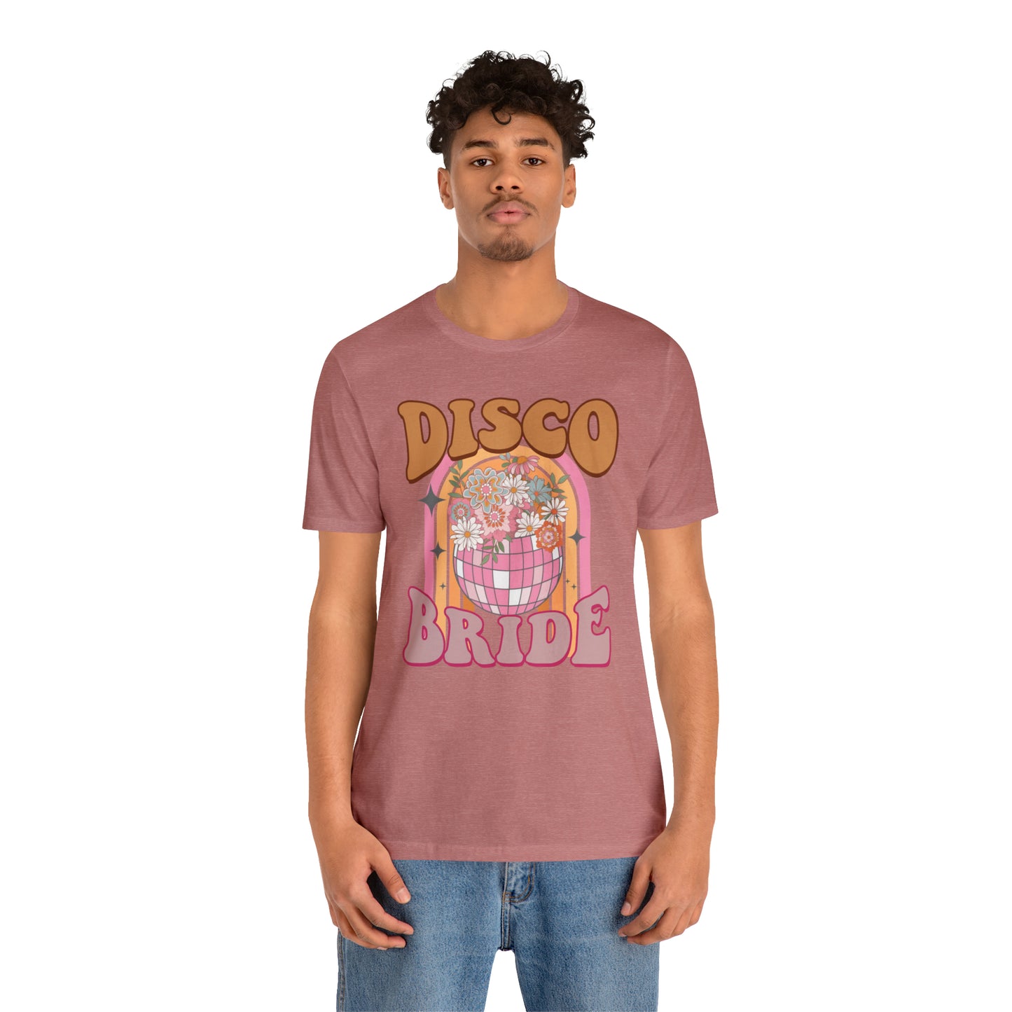 Retro Disco Bride Mirror Ball T-Shirt