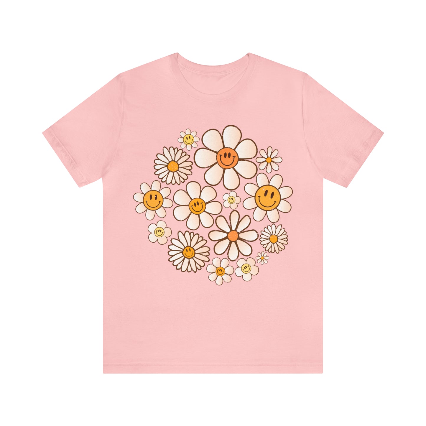 Distressed Smiling Daisies T-Shirt