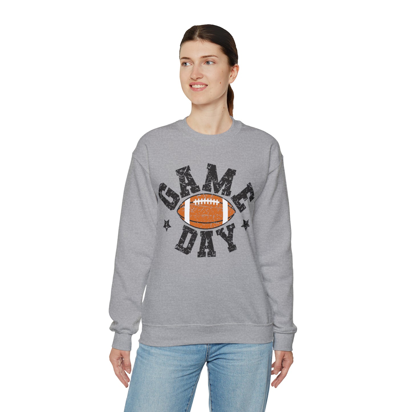 Game Day Football/ Halloween/ Fall Heavy Blend™ Crewneck Sweatshirt