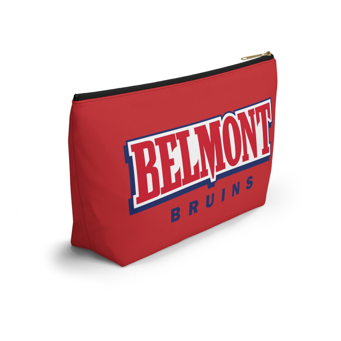 Belmont Bruins Logo Accessory Pouch w T-bottom