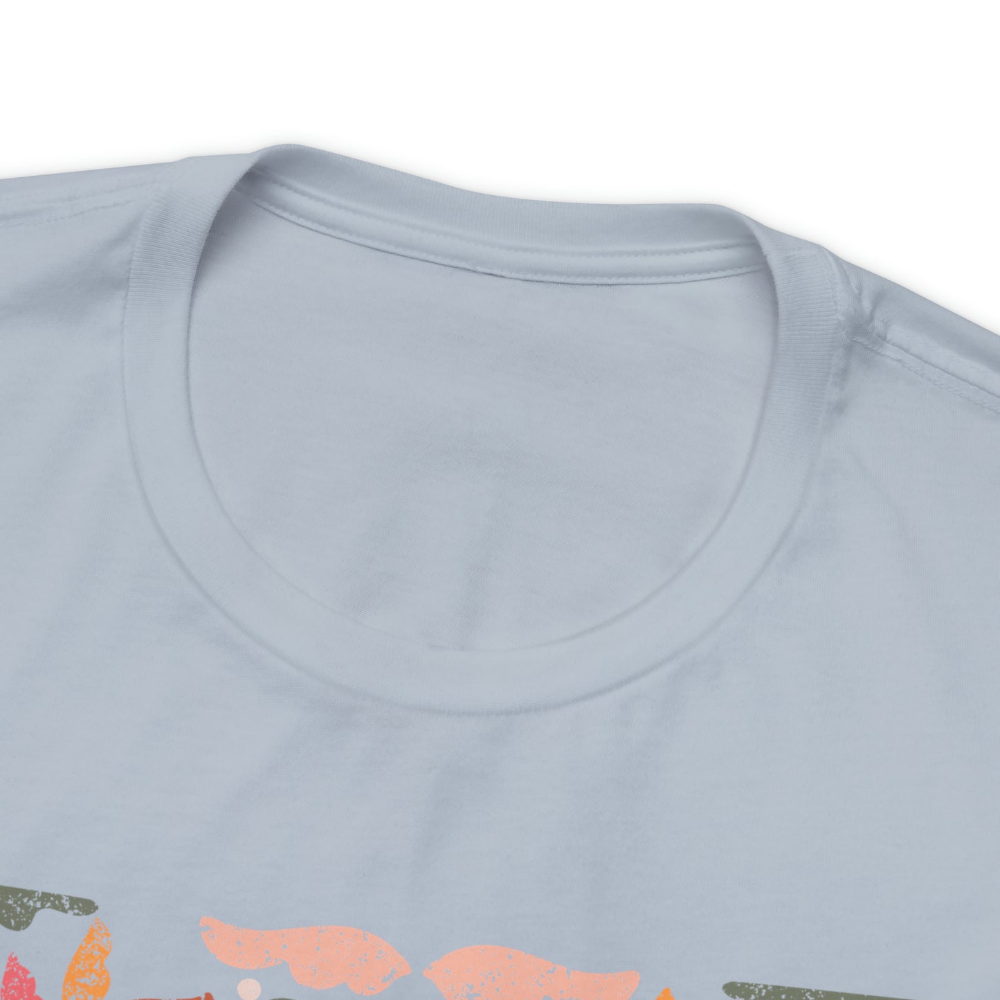 Distressed Boho Fall Floral Mural T-Shirt