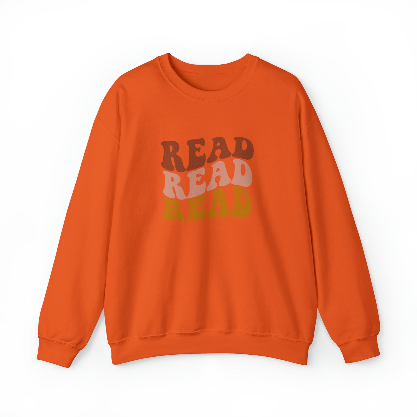 Retro Warm Colored School Counselor Unisex Heavy Blend™ Crewneck Sweatshirt