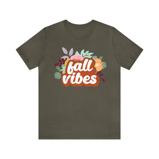 Floral Fall Vibes T-Shirt