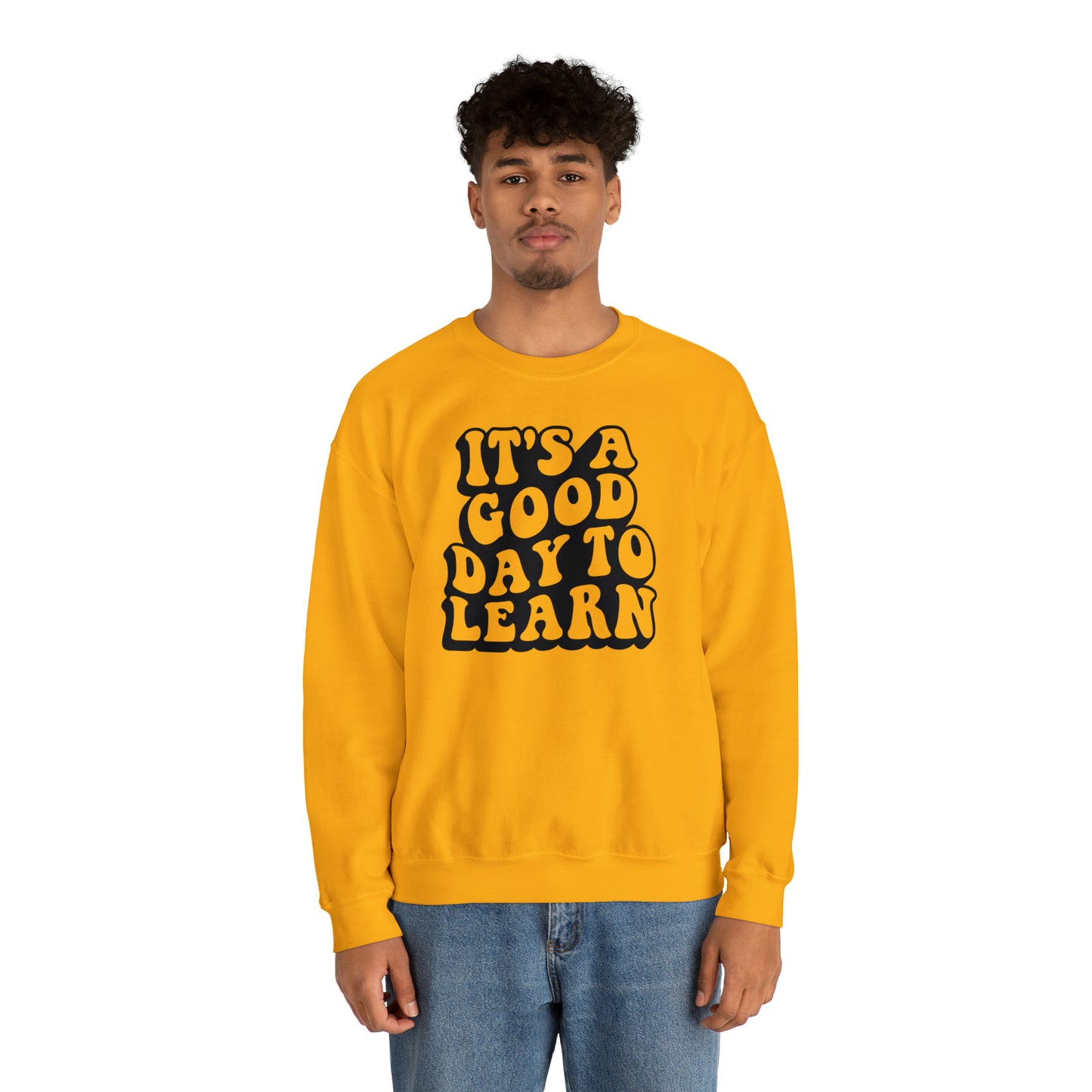 It's a Good Day to Learn Unisex Heavy Blend™ Crewneck Sweatshirt