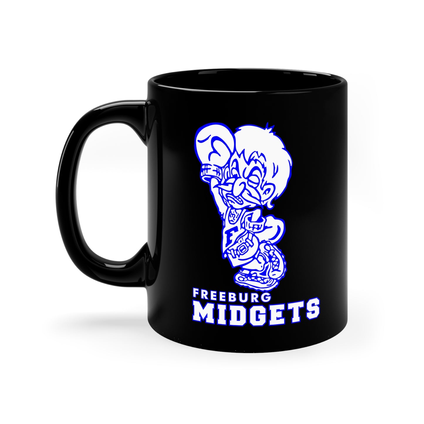 Freeburg Midgets 11oz Black Mug