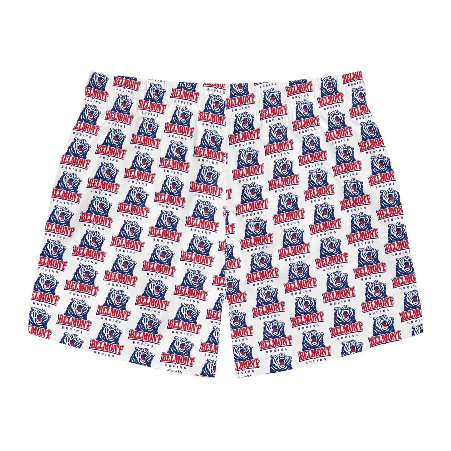 Belmont University Swim Trunks - White