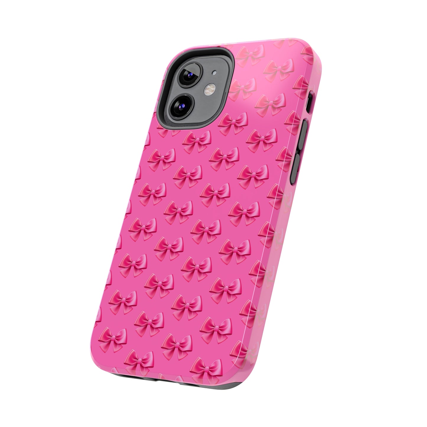 Barbie Pink Bows Themed Tough Phone Cases