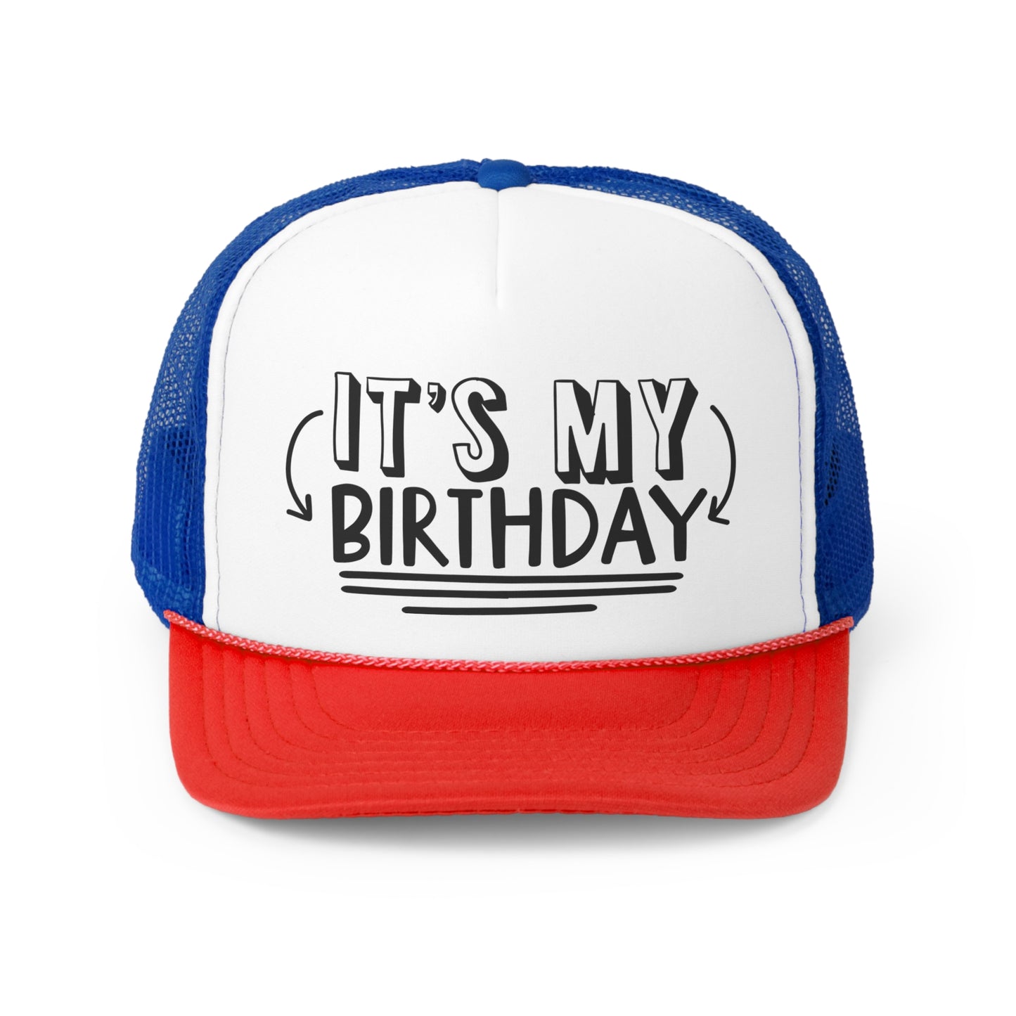 It's My Birthday Tall Trucker Caps