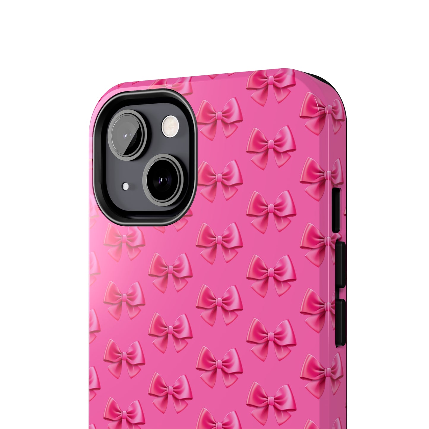 Barbie Pink Bows Themed Tough Phone Cases