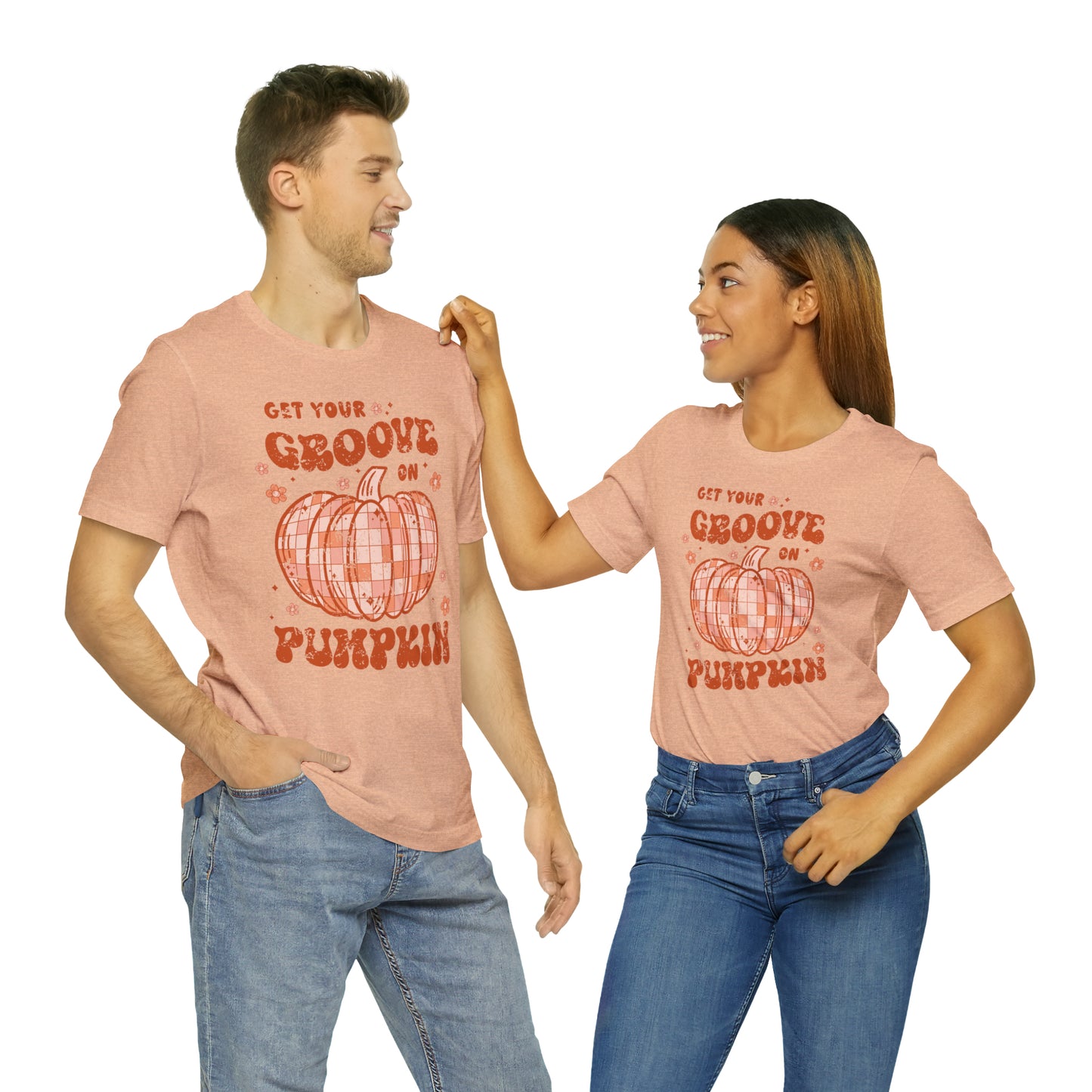 Halloween/ Fall Get Your Groove On Pumpkin  T-Shirt