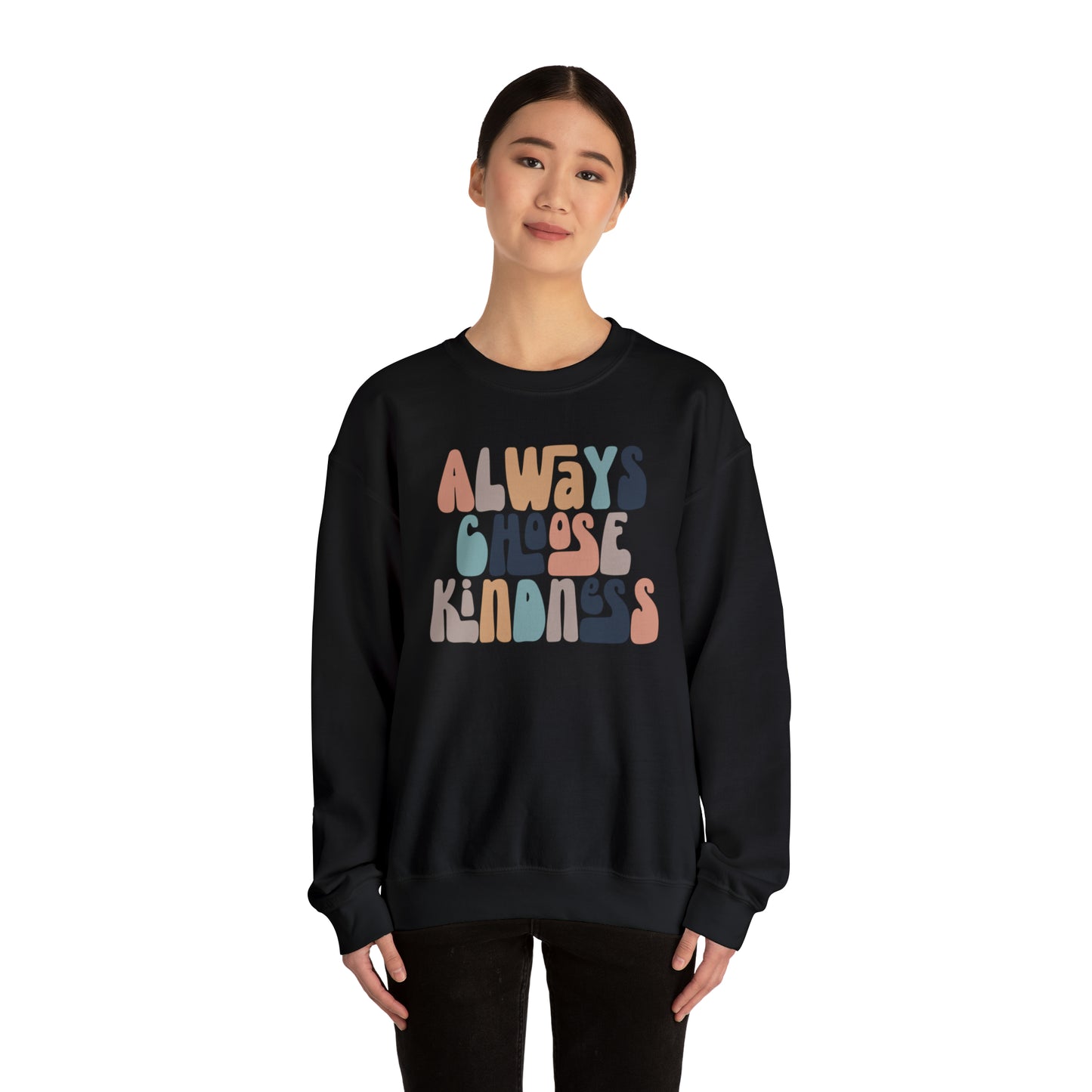 Always Choose Kindness Heavy Blend™ Crewneck Sweatshirt