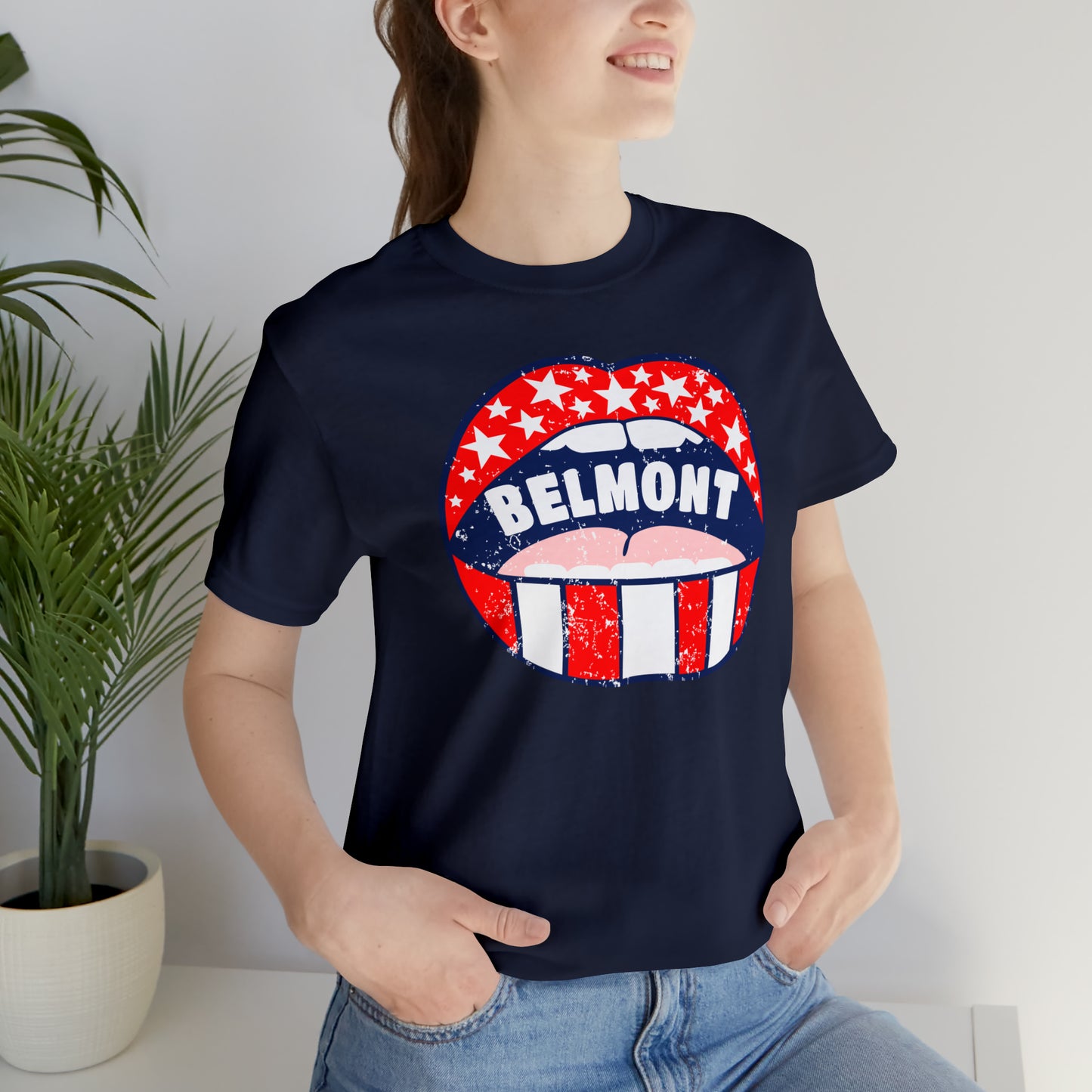 Belmont University Lips T-Shirt