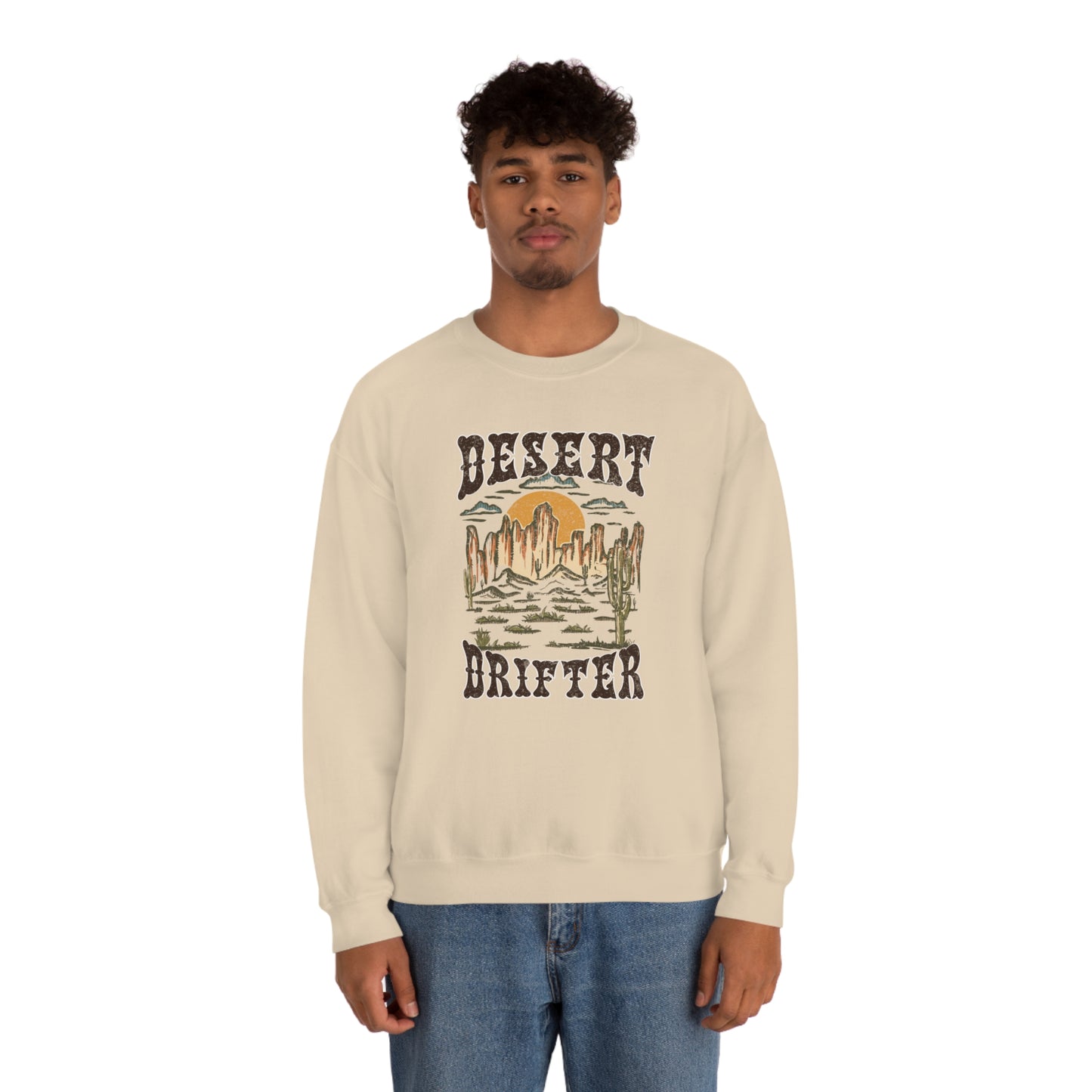 "Desert Drifter" - Unisex Heavy Blend™ Crewneck Sweatshirt