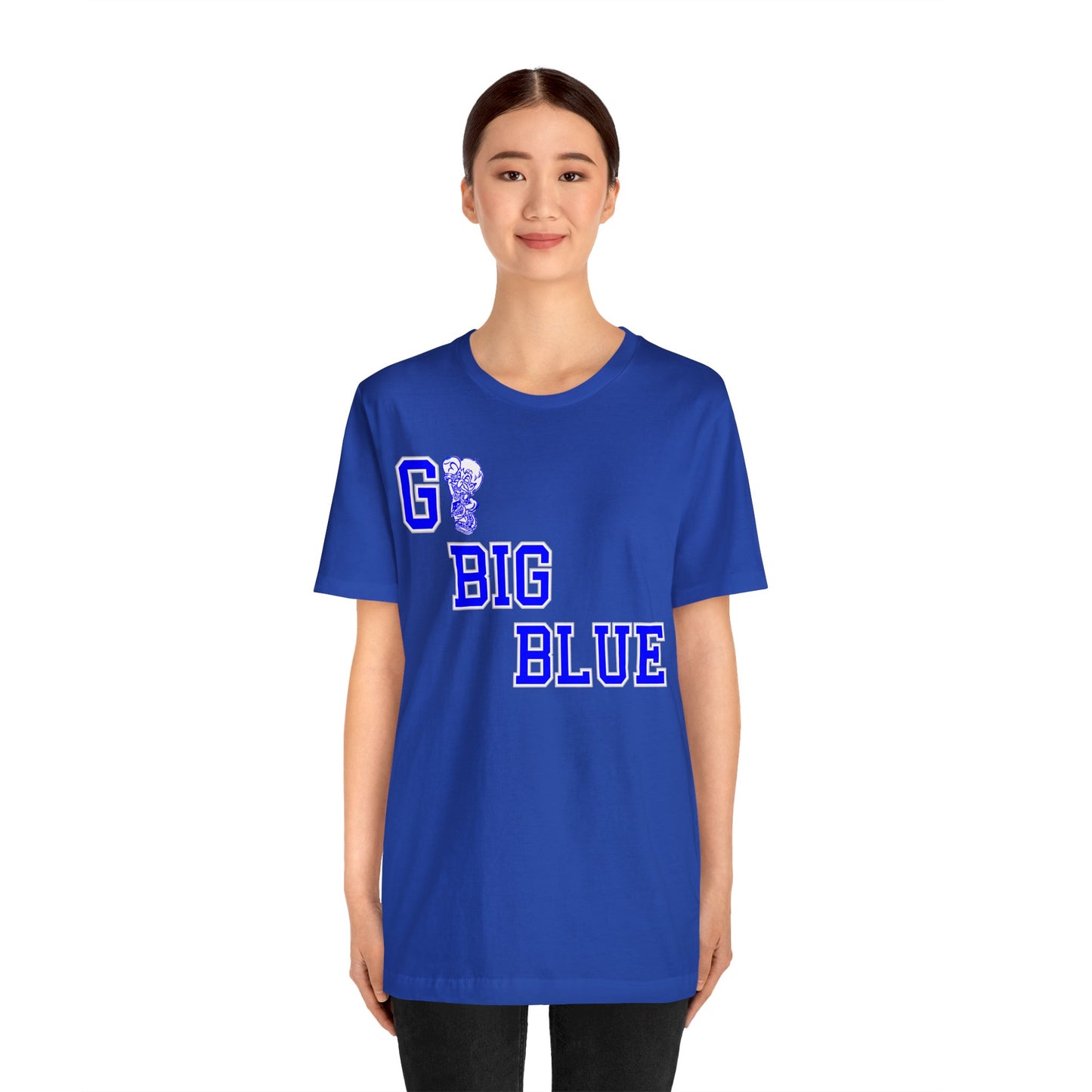 Go Big Blue Freeburg Midgets Bella Jersey Short Sleeve Tee (Unisex)