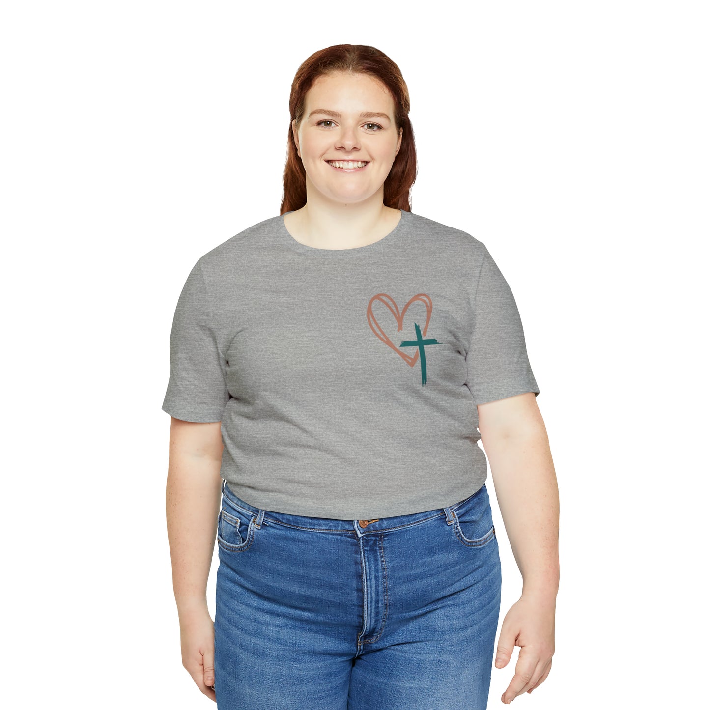 Amen Amen Amen with Cross Front and Back Design T-Shirt