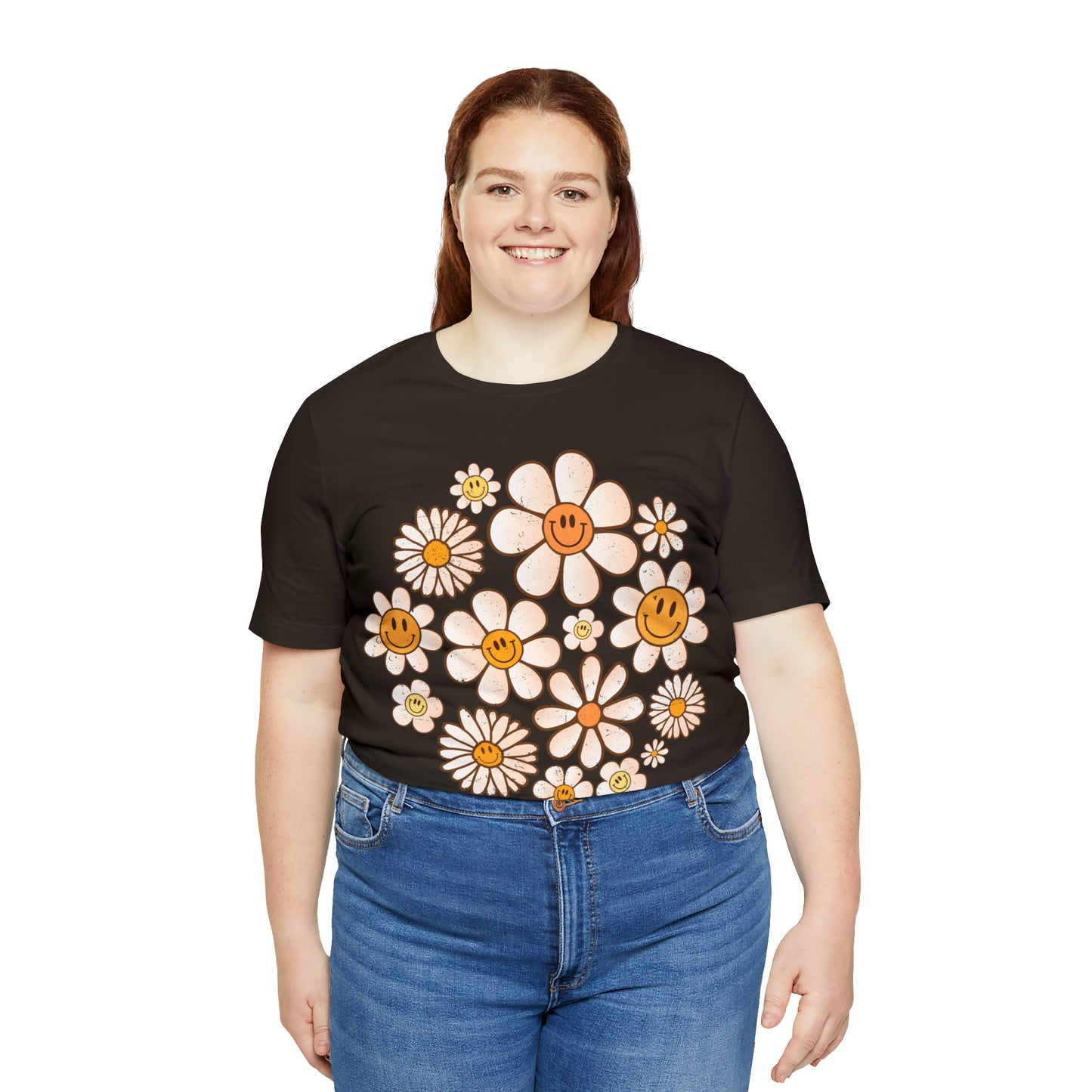 Distressed Smiling Daisies T-Shirt