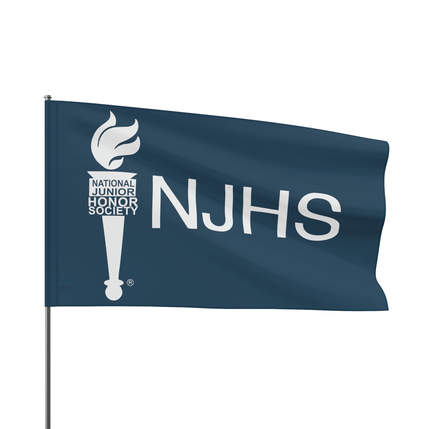 NJHS National Junior Honor Society Flag - Slate Blue