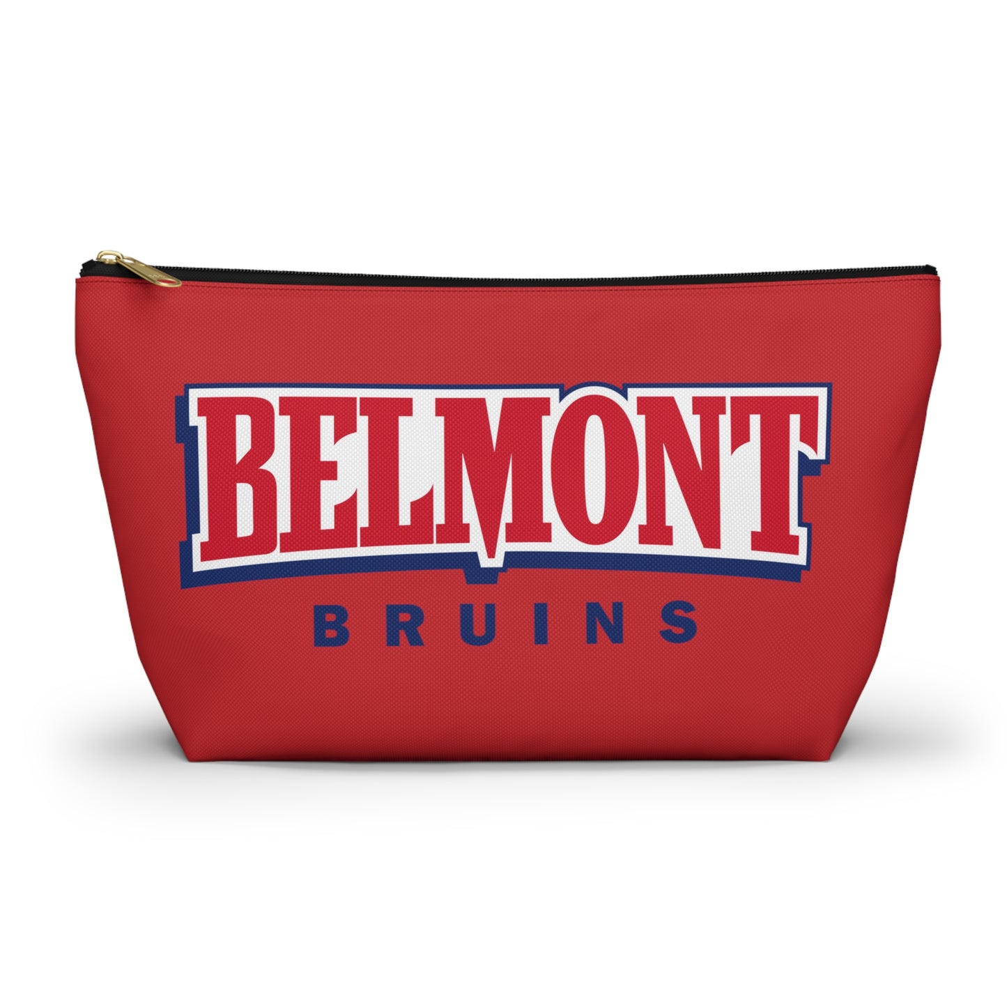 Belmont Bruins Logo Accessory Pouch w T-bottom