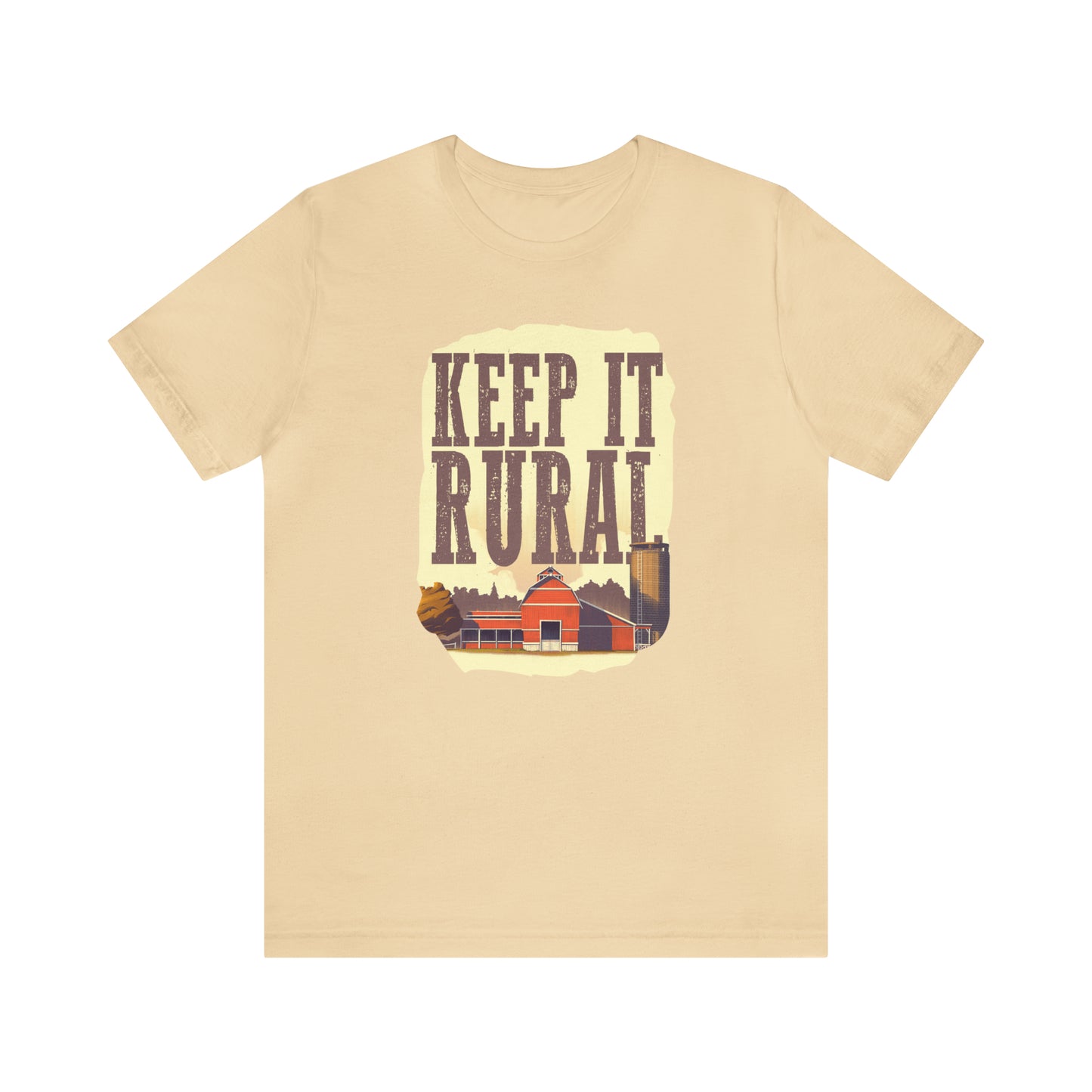 "Keep It Rural" Unisex Jersey Short Sleeve Tee